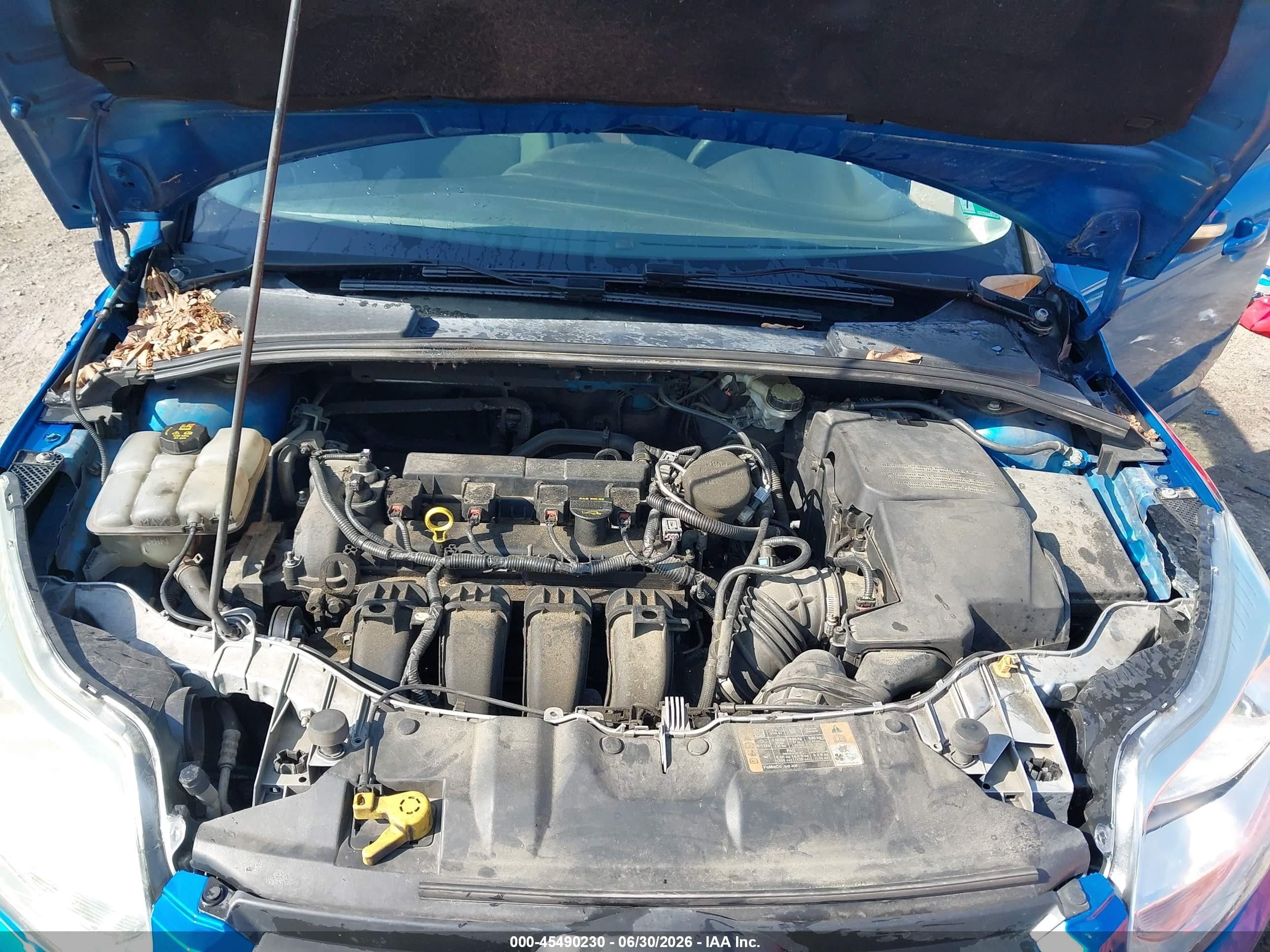 2013 Ford Focus Se Синий vin: 1FADP3K26DL135359