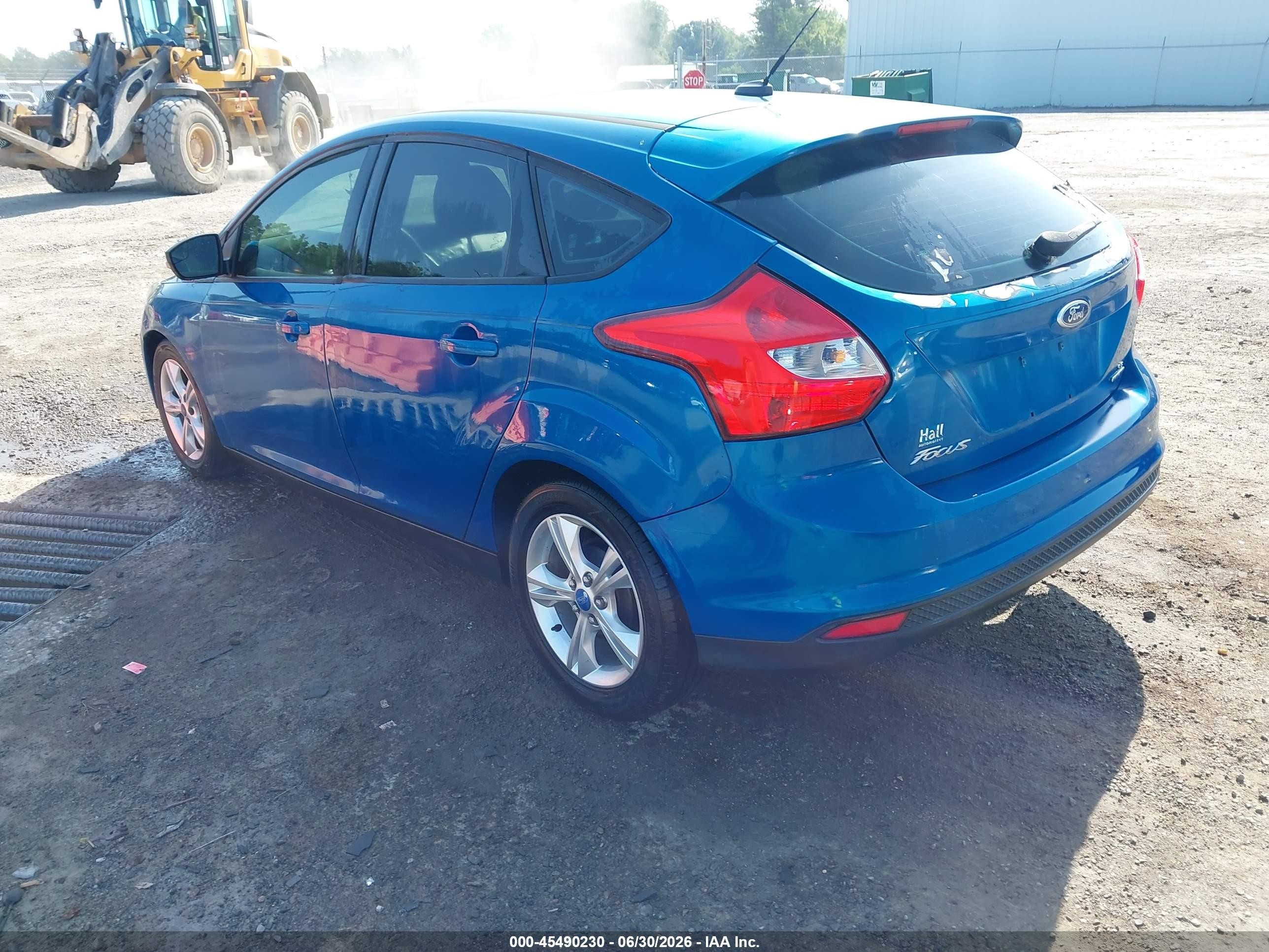 2013 Ford Focus Se Синий vin: 1FADP3K26DL135359