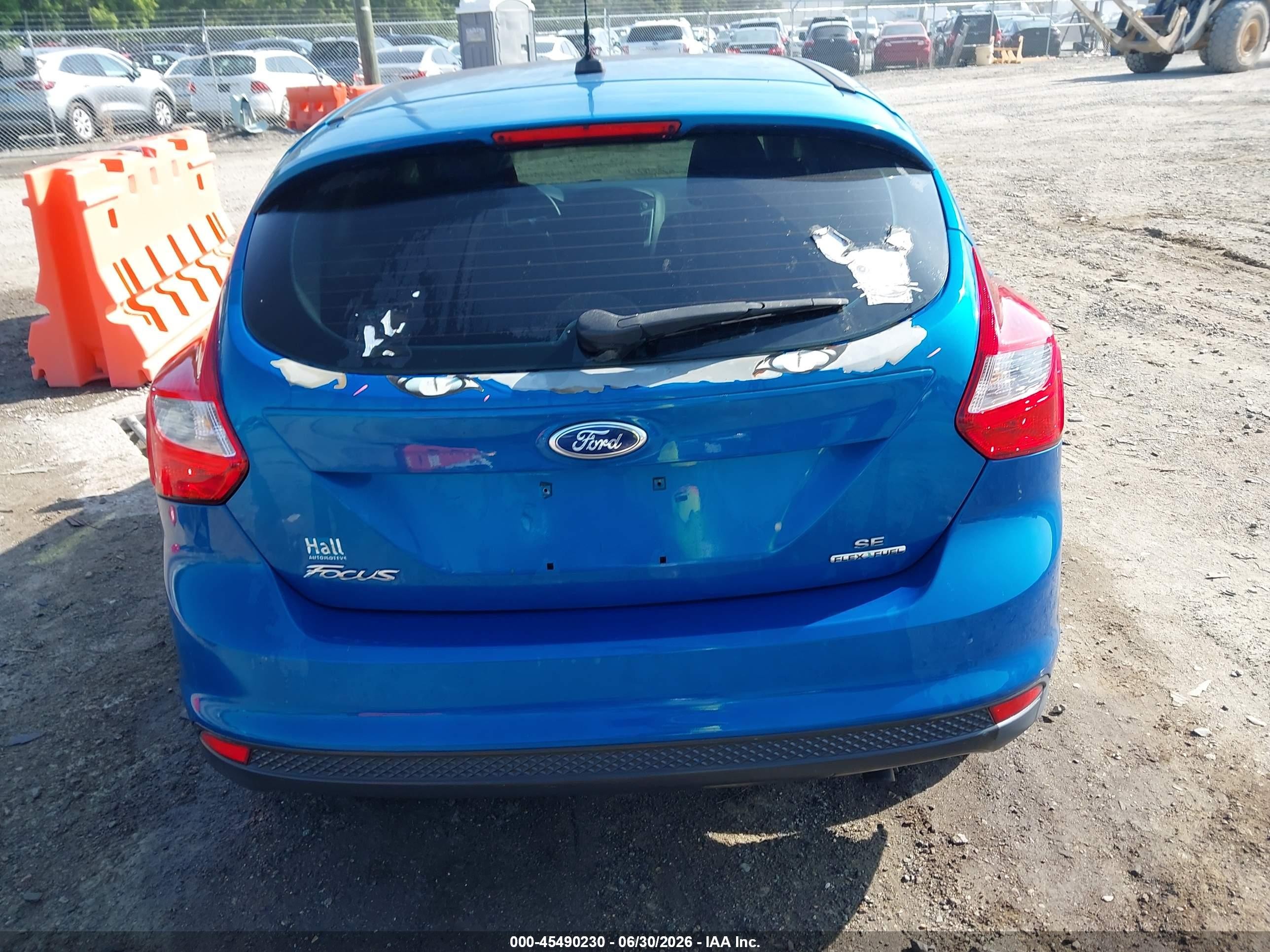 2013 Ford Focus Se Синий vin: 1FADP3K26DL135359