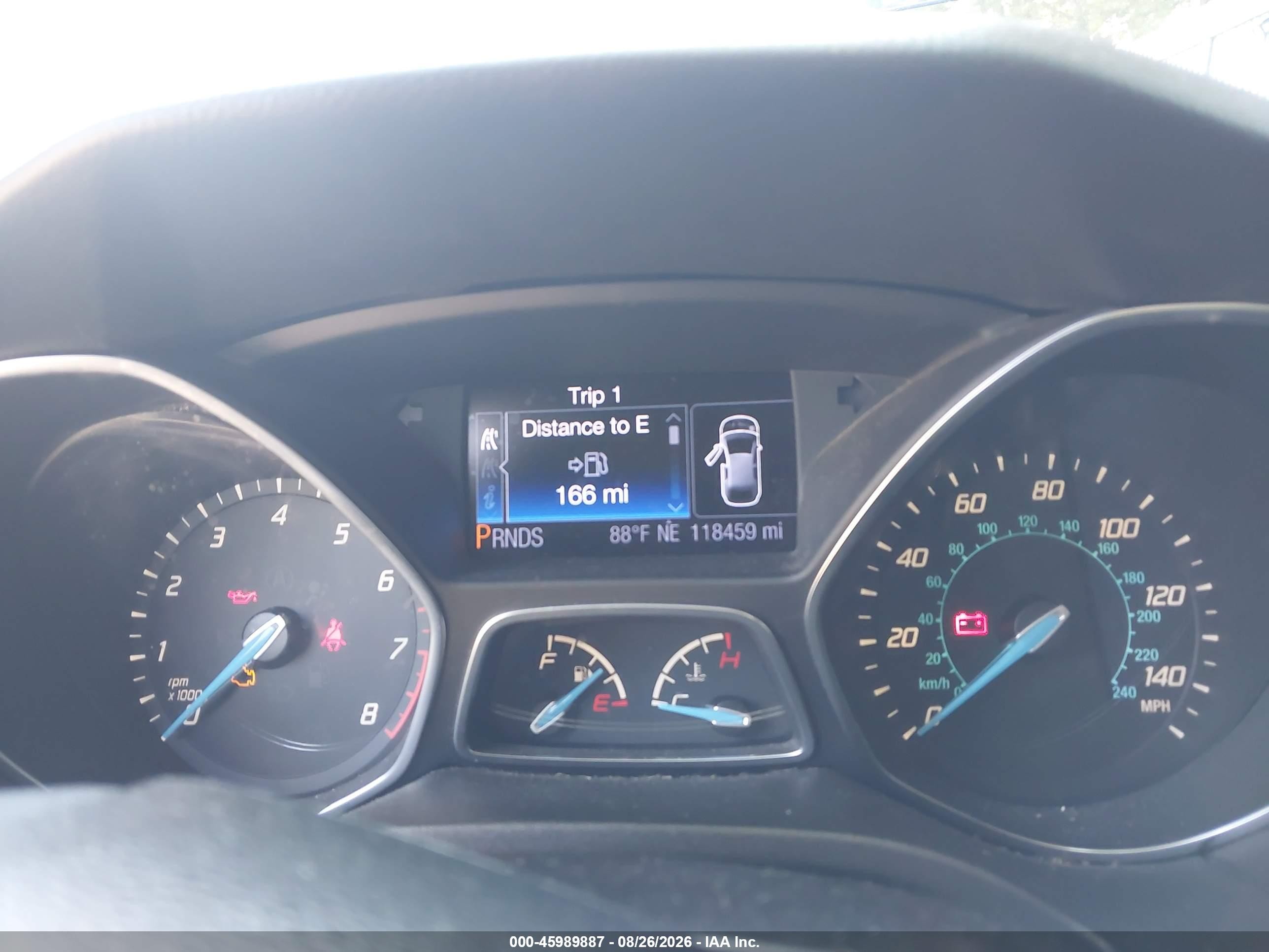 2013 Ford Focus Se Синий vin: 1FADP3K26DL142828