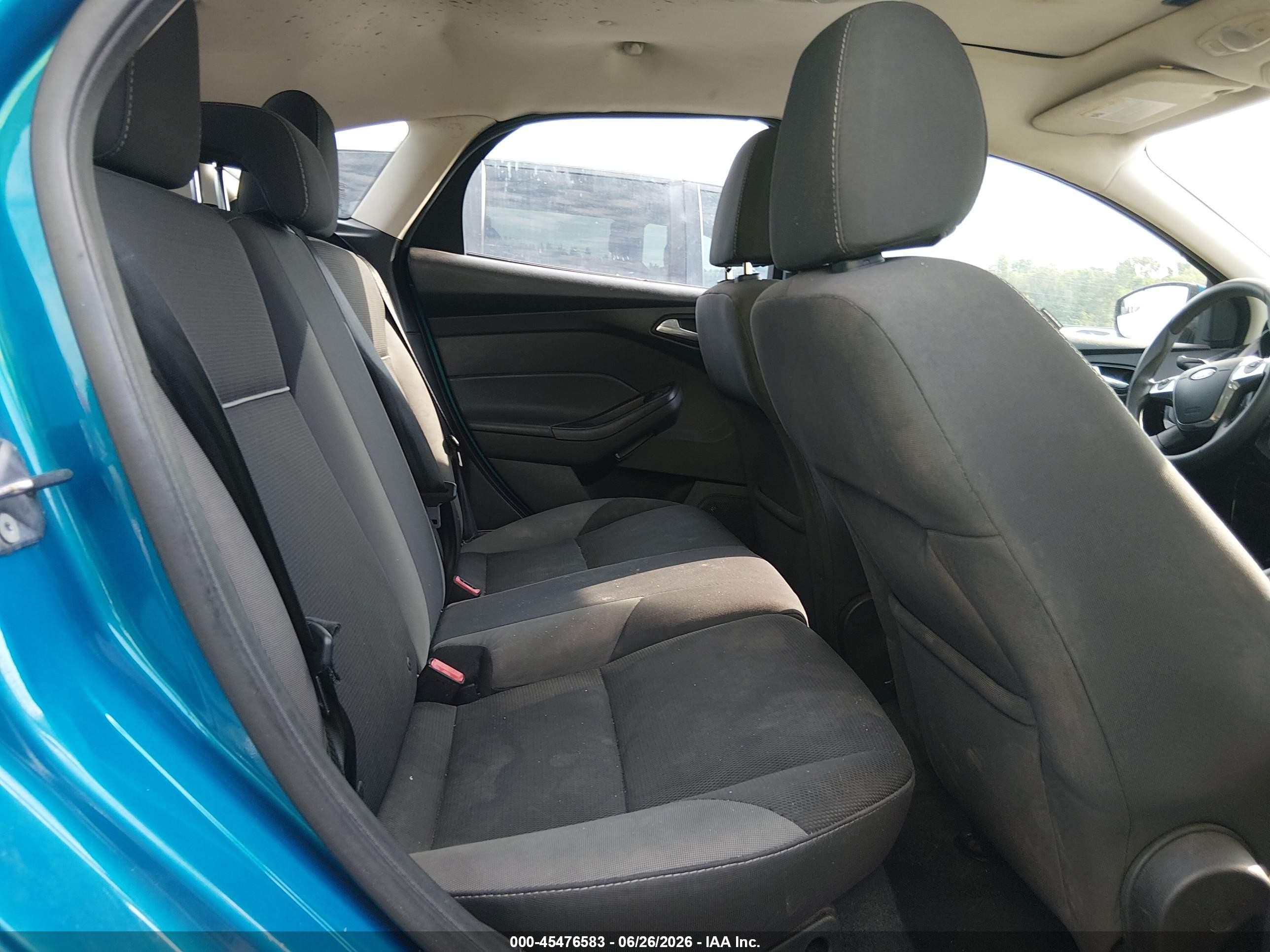 2013 Ford Focus Se Blue vin: 1FADP3K26DL168054
