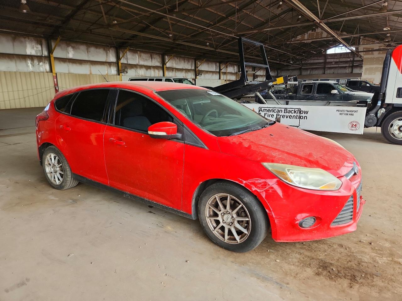 2013 Ford Focus Se Красный vin: 1FADP3K26DL213753