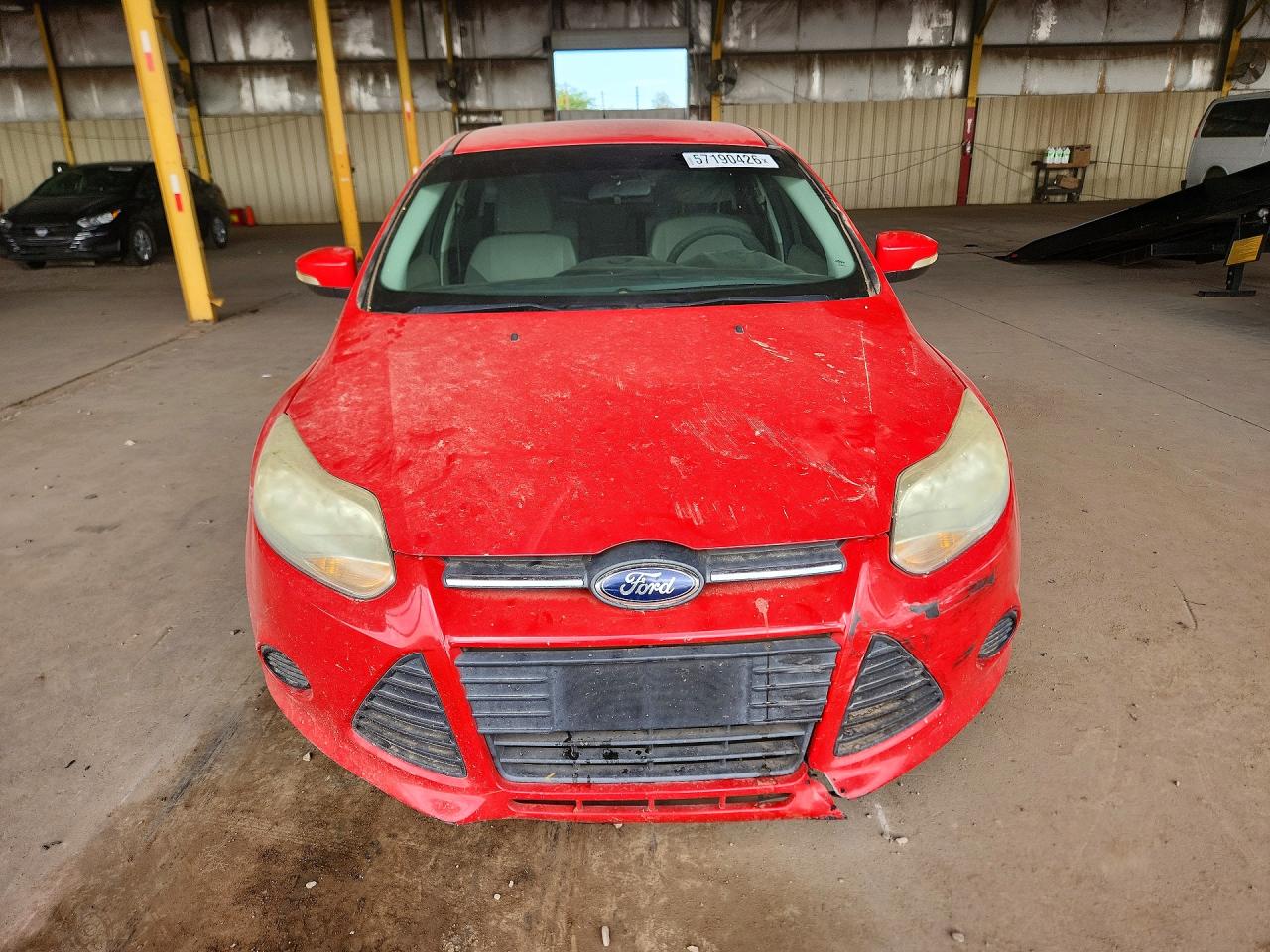 2013 Ford Focus Se Красный vin: 1FADP3K26DL213753