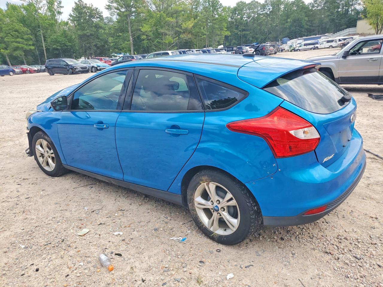 2013 Ford Focus Se Blue vin: 1FADP3K26DL240709