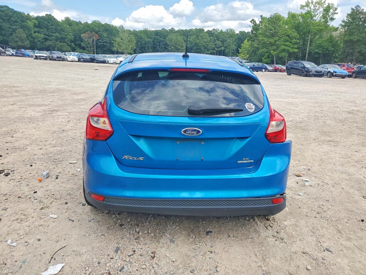 2013 Ford Focus Se Blue vin: 1FADP3K26DL240709