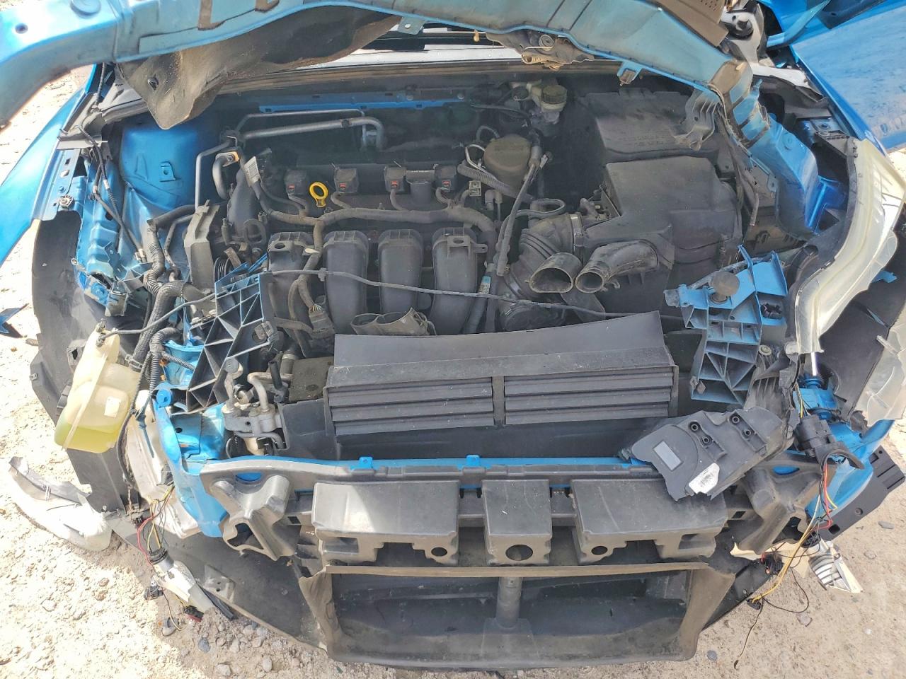 2013 Ford Focus Se Blue vin: 1FADP3K26DL240709