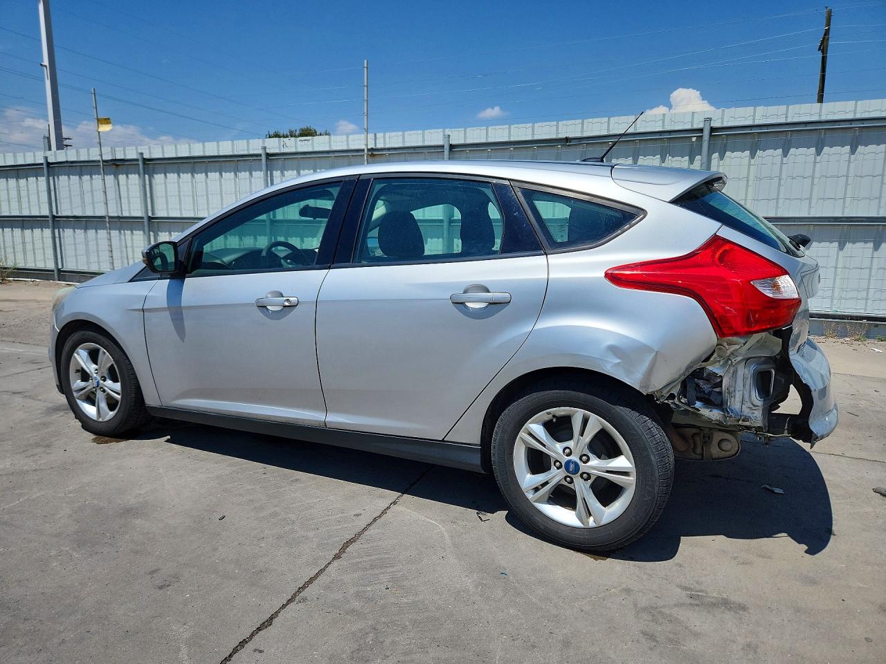 2013 Ford Focus Se Silver vin: 1FADP3K26DL245702