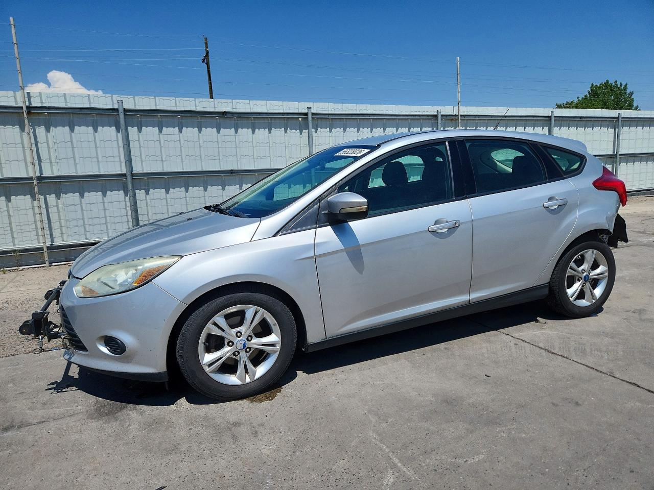 2013 Ford Focus Se Silver vin: 1FADP3K26DL245702