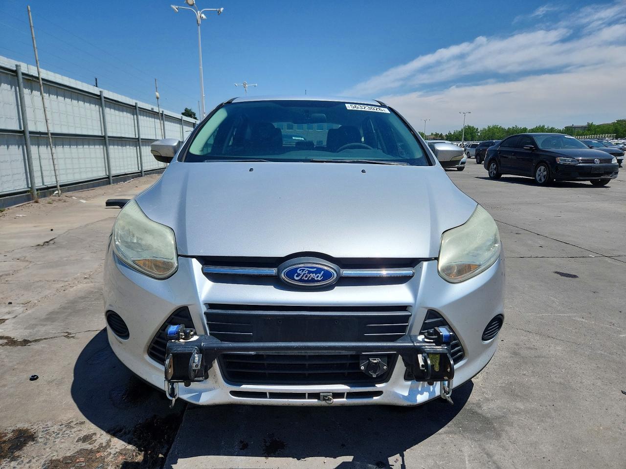 2013 Ford Focus Se Silver vin: 1FADP3K26DL245702