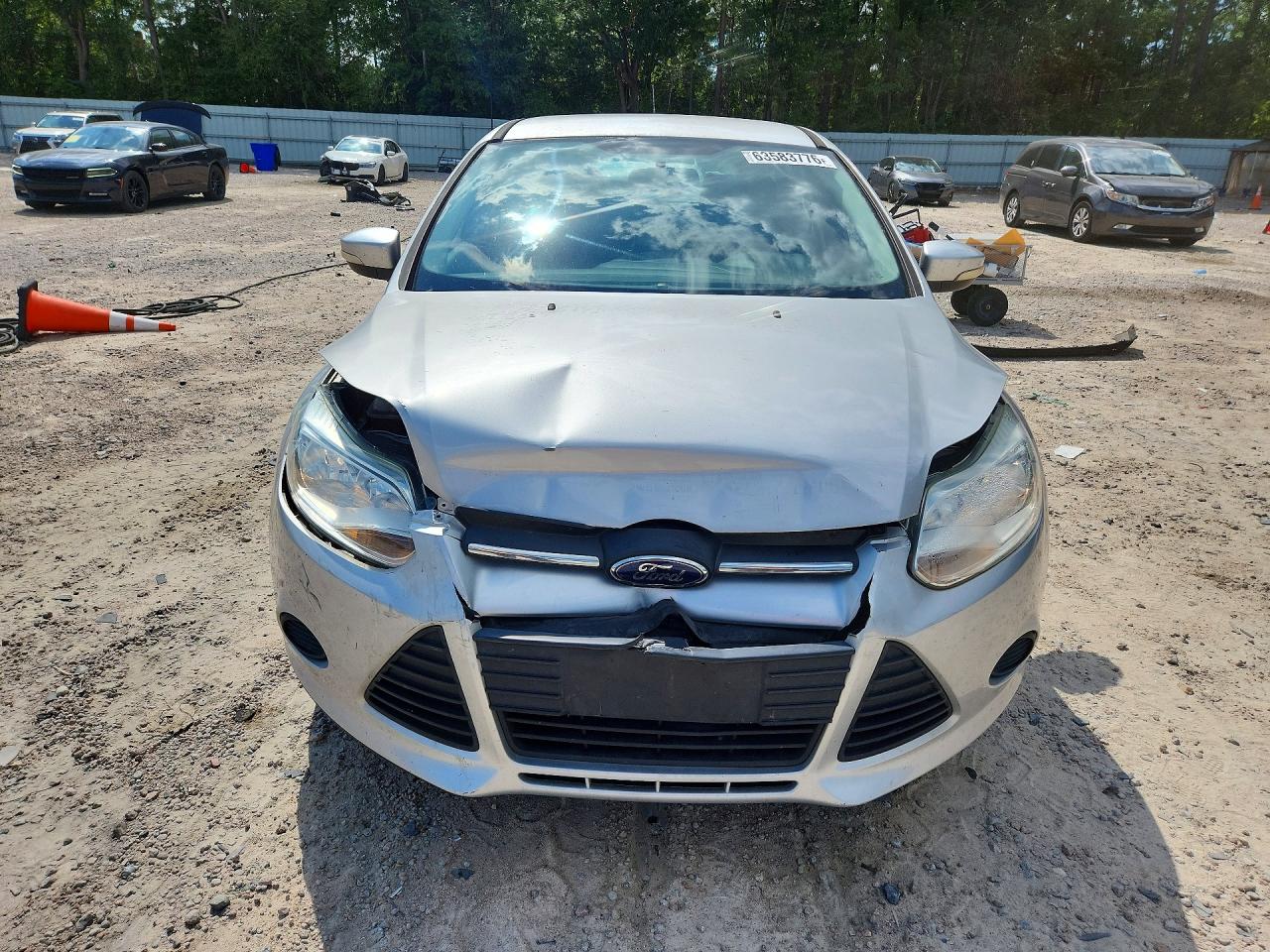 2013 Ford Focus Se Silver vin: 1FADP3K26DL255792