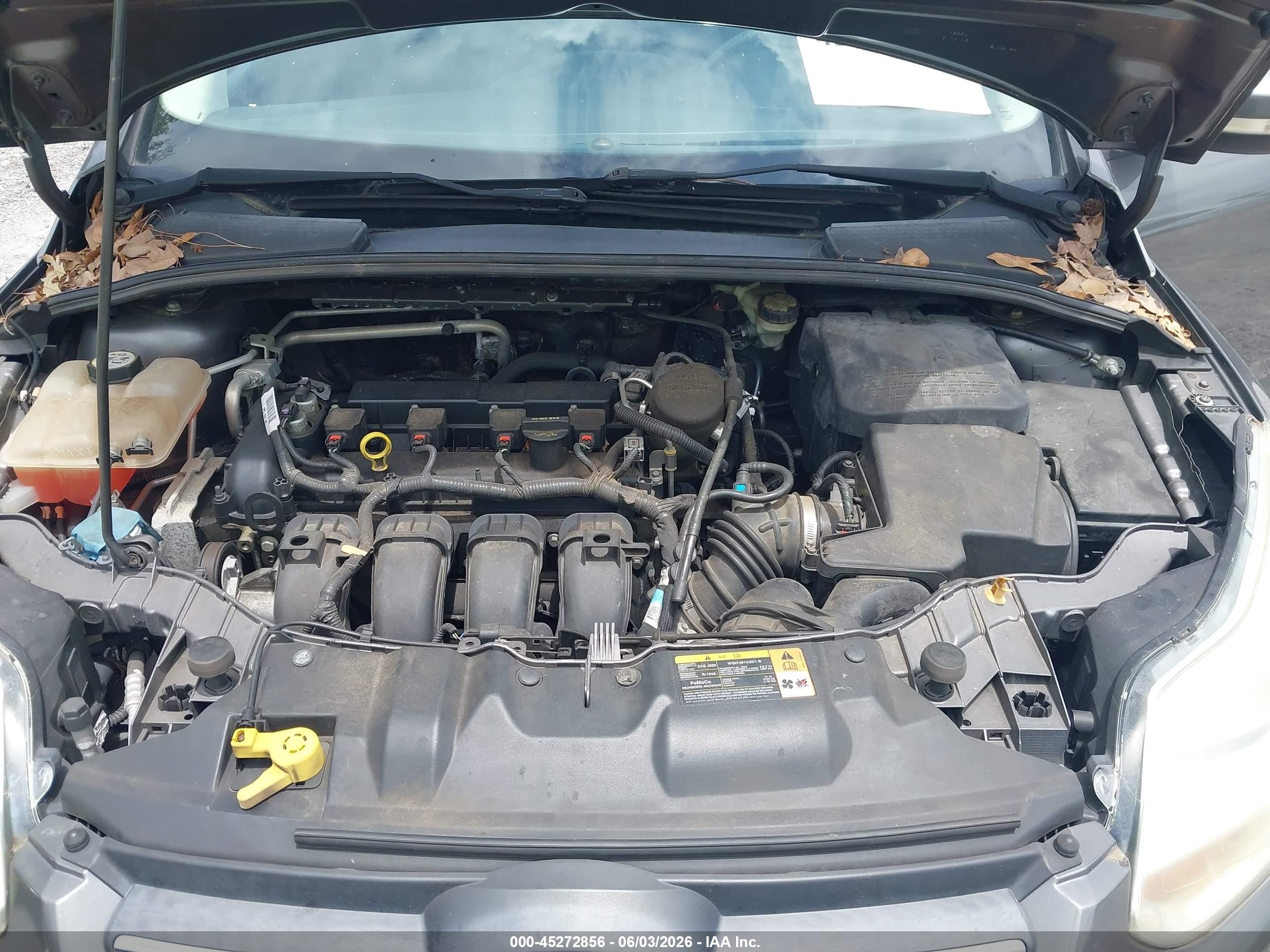 2013 Ford Focus Se Gray vin: 1FADP3K26DL285021