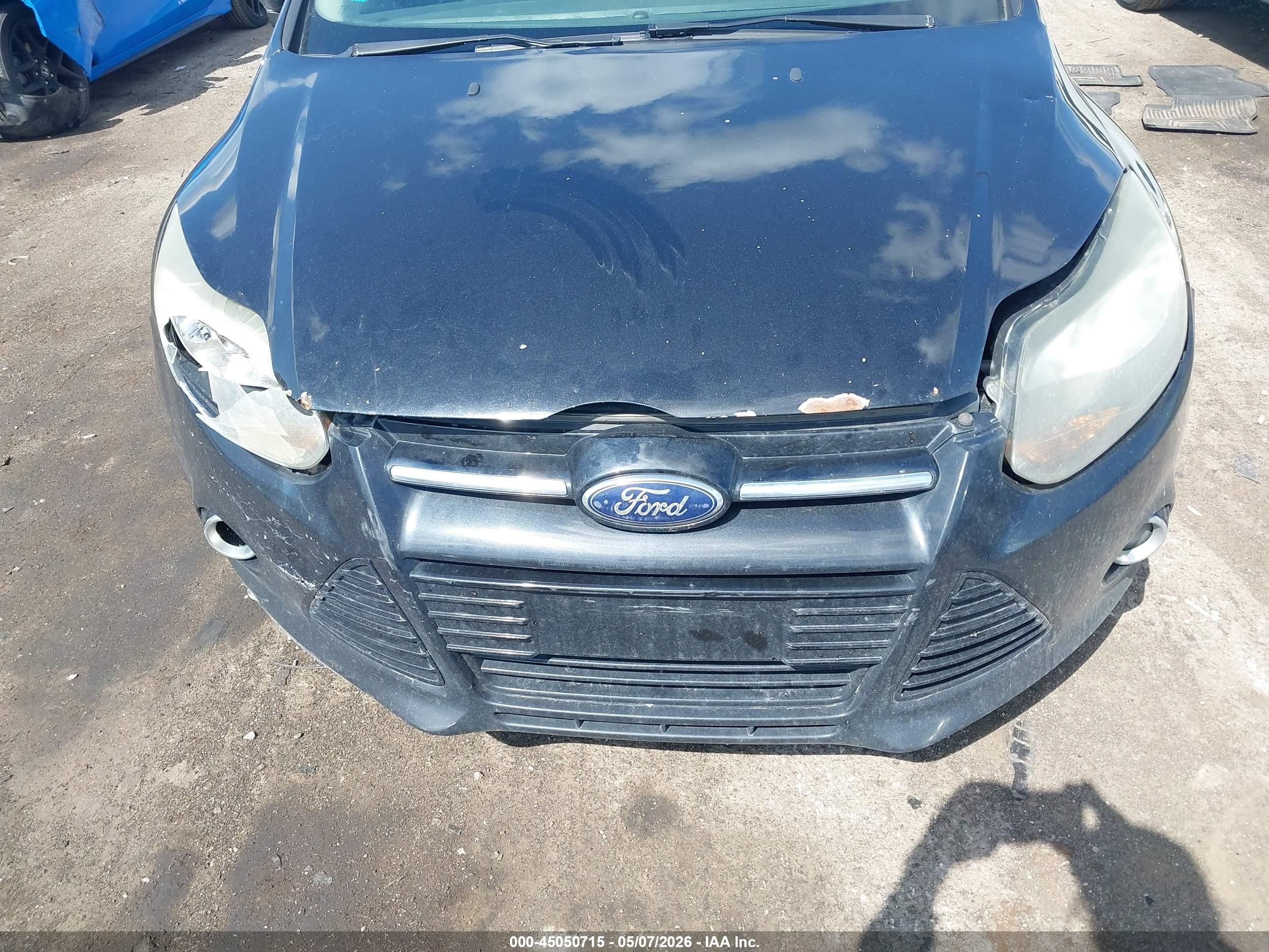 2014 Ford Focus Se Black vin: 1FADP3K26EL108017