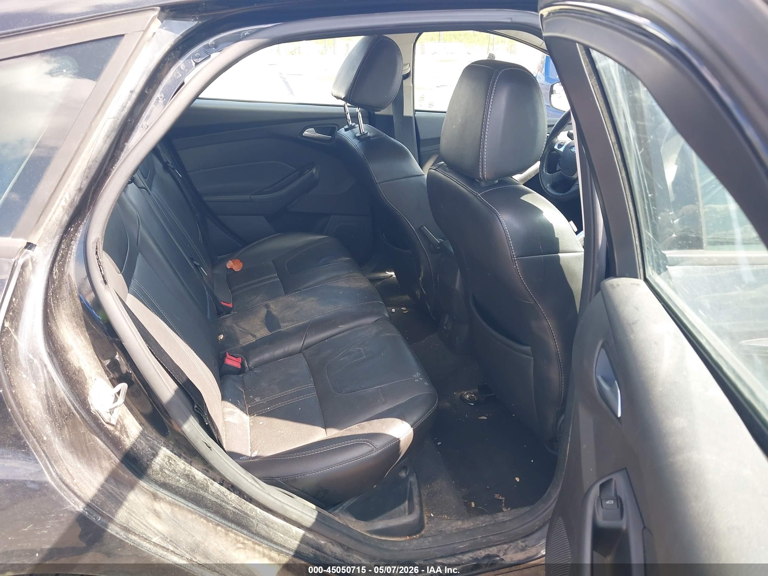 2014 Ford Focus Se Black vin: 1FADP3K26EL108017