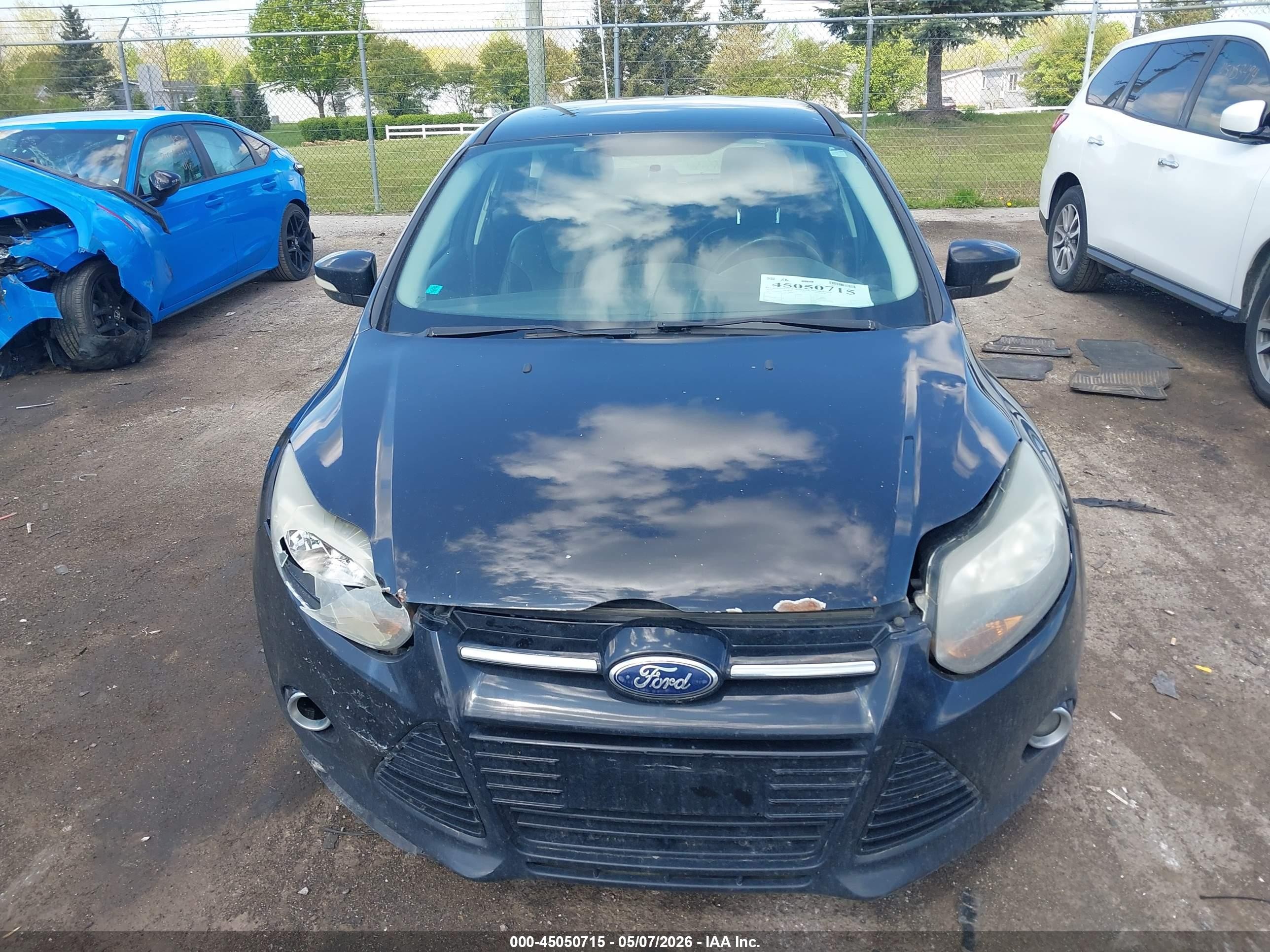 2014 Ford Focus Se Black vin: 1FADP3K26EL108017