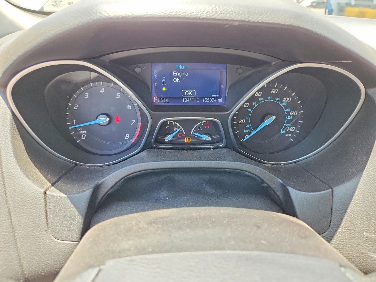 2014 Ford Focus Se Белый vin: 1FADP3K26EL111693