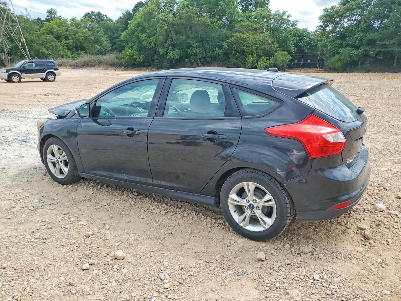 2014 Ford Focus Se Black vin: 1FADP3K26EL162935