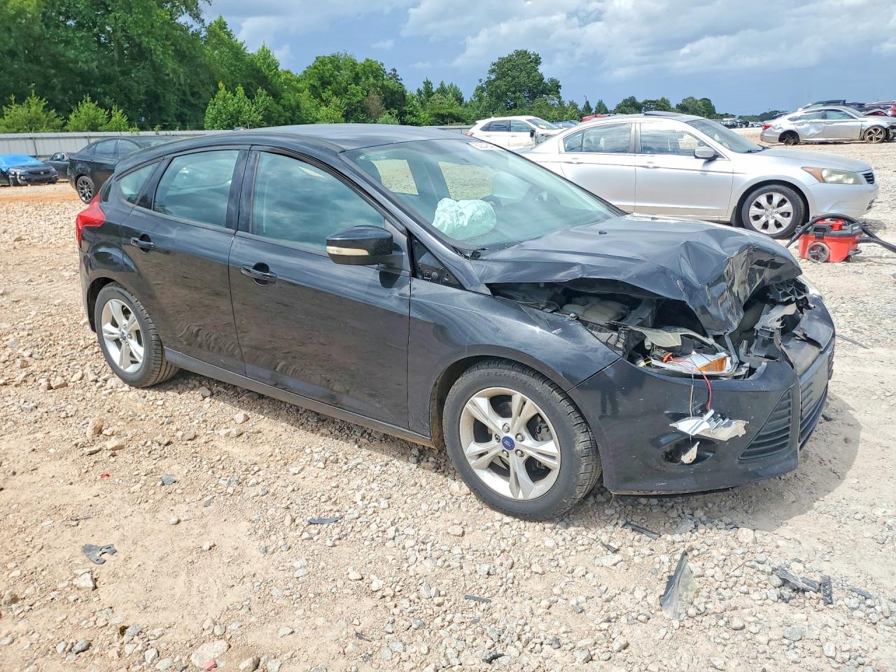 2014 Ford Focus Se Black vin: 1FADP3K26EL162935