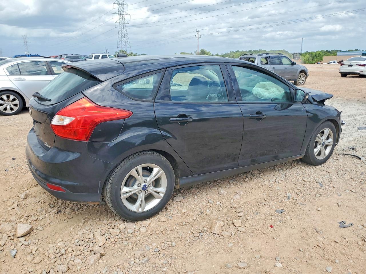 2014 Ford Focus Se Black vin: 1FADP3K26EL162935