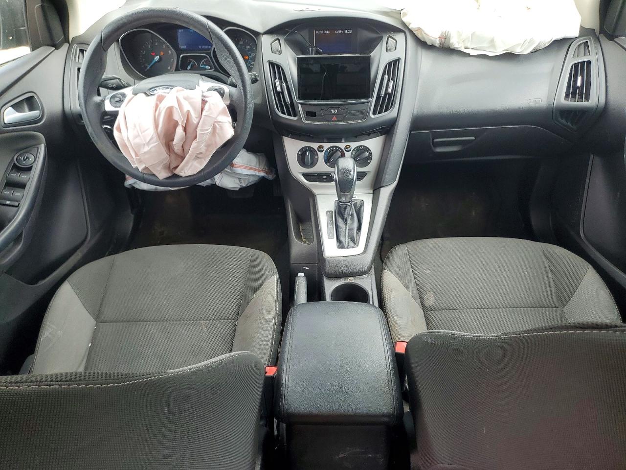 2014 Ford Focus Se Black vin: 1FADP3K26EL162935