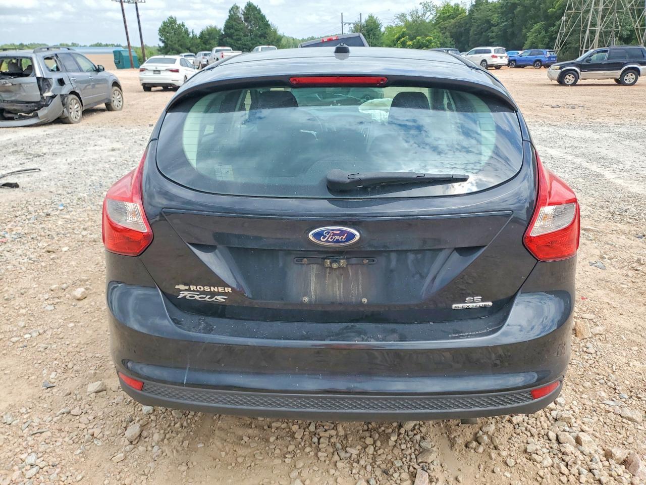 2014 Ford Focus Se Black vin: 1FADP3K26EL162935
