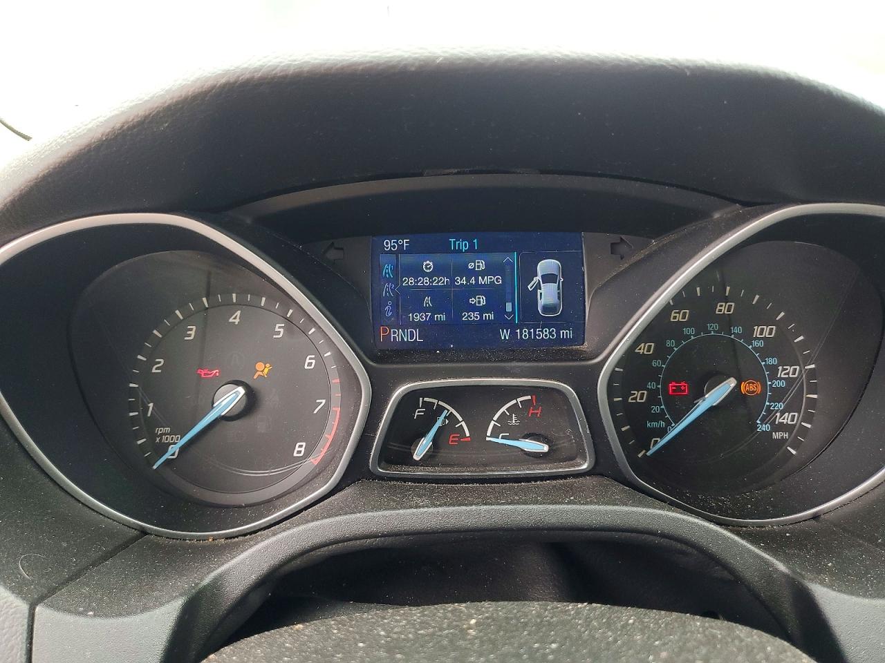 2014 Ford Focus Se Black vin: 1FADP3K26EL162935