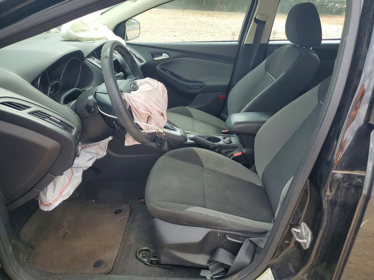 2014 Ford Focus Se Black vin: 1FADP3K26EL162935
