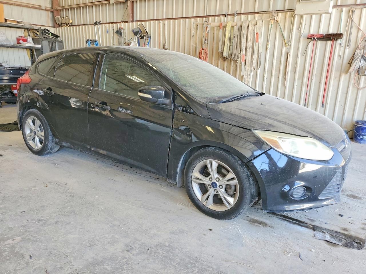 2014 Ford Focus Se Black vin: 1FADP3K26EL163289