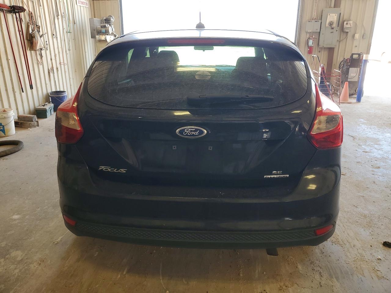 2014 Ford Focus Se Black vin: 1FADP3K26EL163289