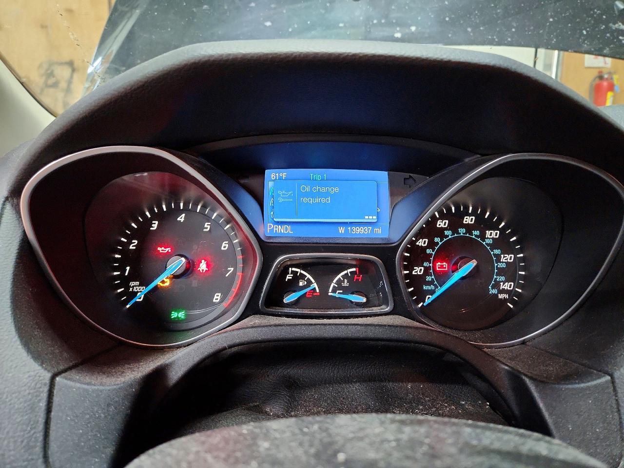 2014 Ford Focus Se Черный vin: 1FADP3K26EL176009