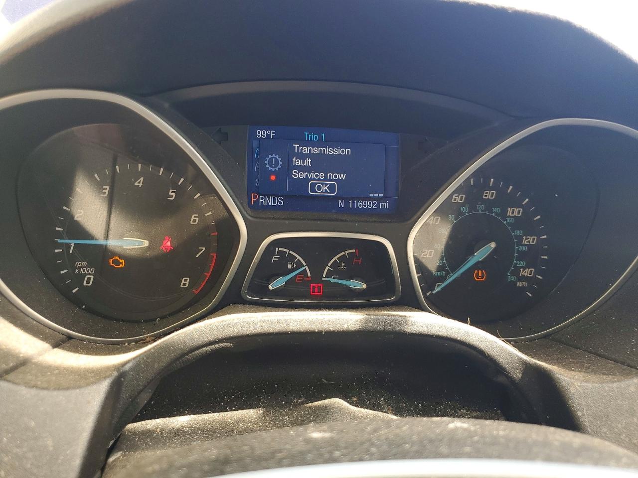 2014 Ford Focus Se Blue vin: 1FADP3K26EL181906