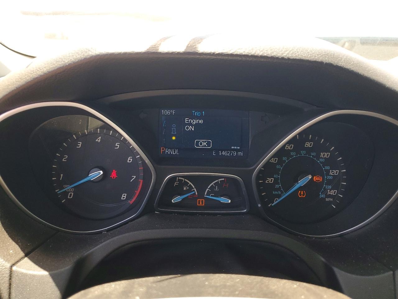 2014 Ford Focus Se Blue vin: 1FADP3K26EL185583