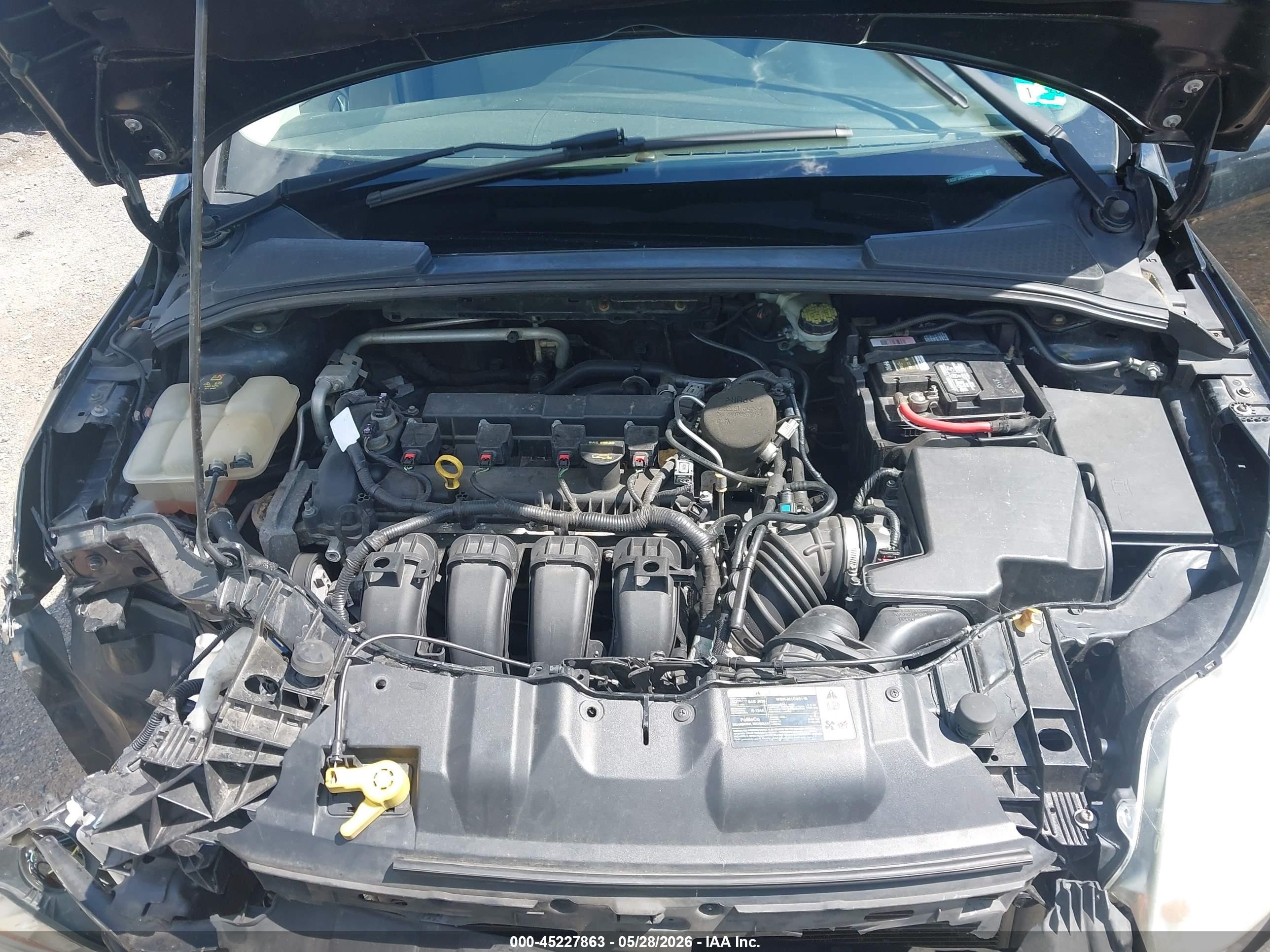 2014 Ford Focus Se Black vin: 1FADP3K26EL200423