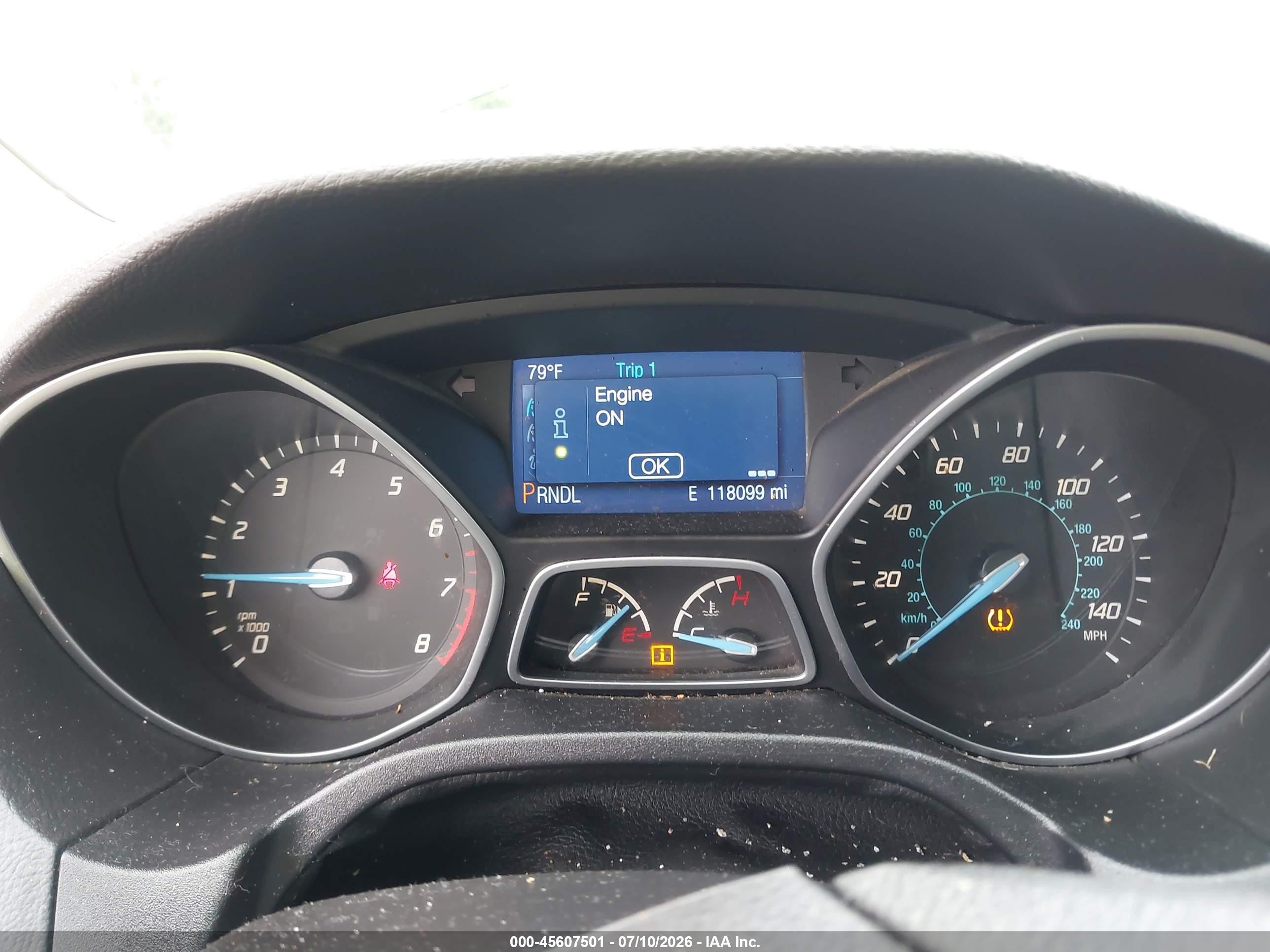 2014 Ford Focus Se Black vin: 1FADP3K26EL201717
