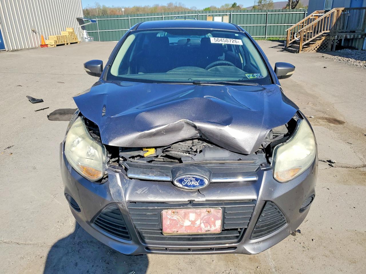 2014 Ford Focus Se Silver vin: 1FADP3K26EL226942