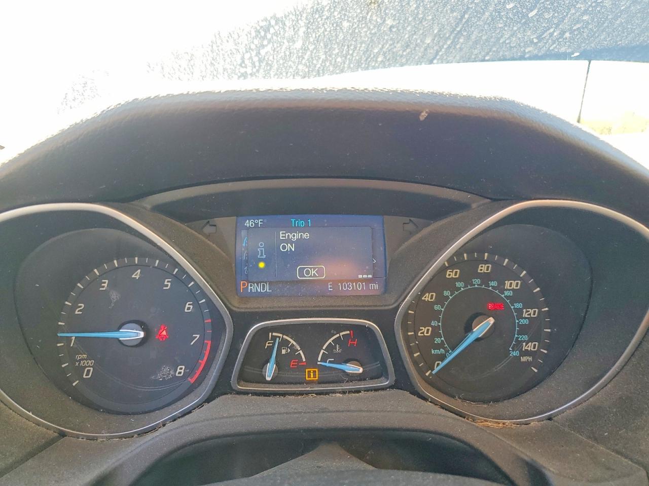 2014 Ford Focus Se Silver vin: 1FADP3K26EL226942