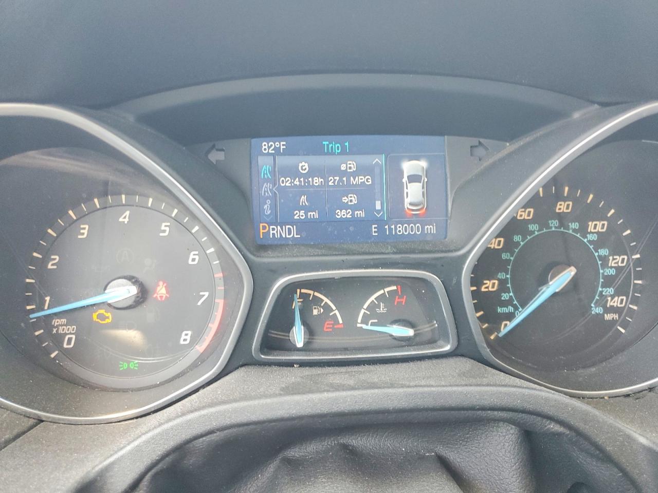 2014 Ford Focus Se Silver vin: 1FADP3K26EL287076