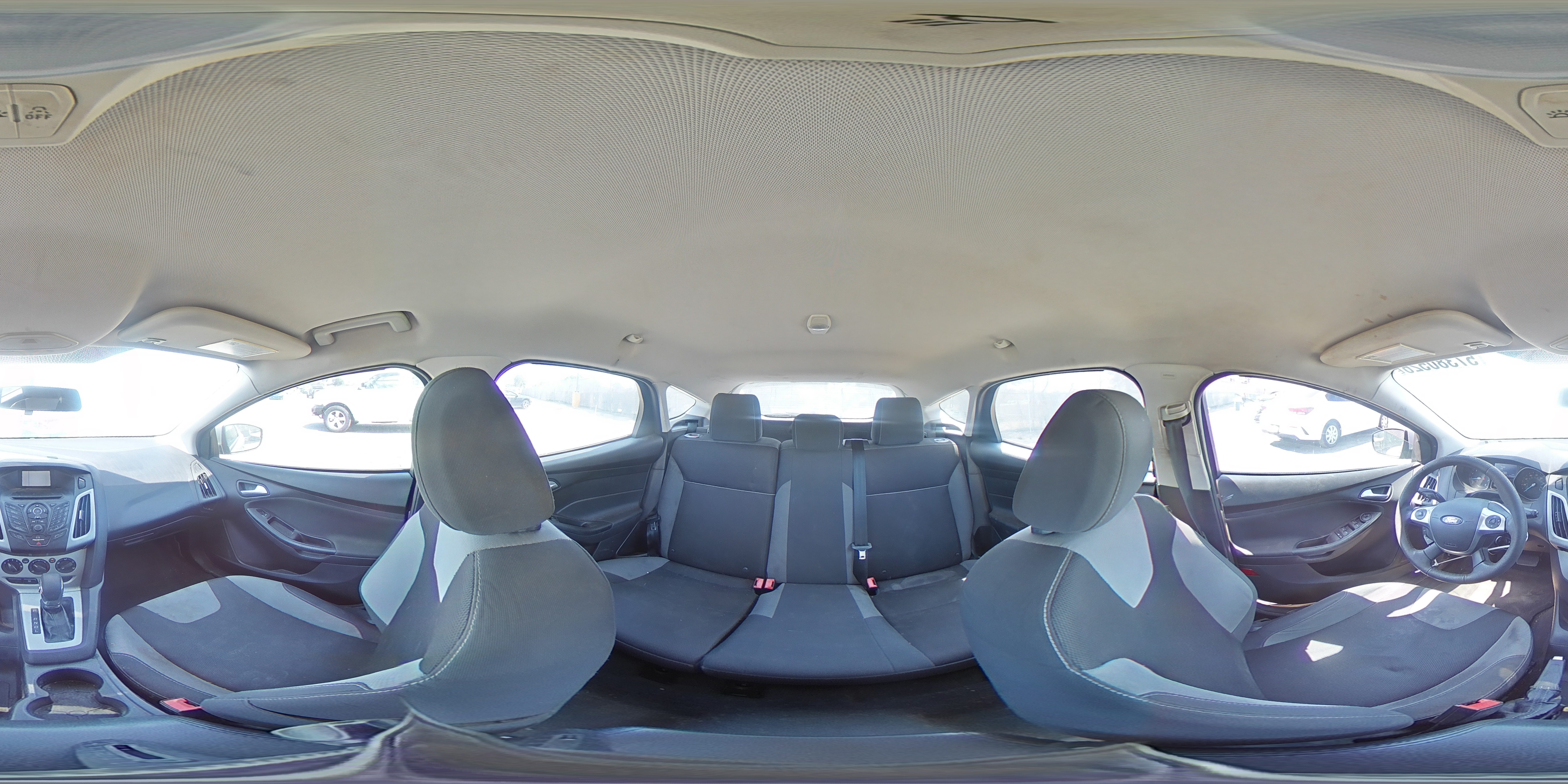 2014 Ford Focus Se Silver vin: 1FADP3K26EL287076