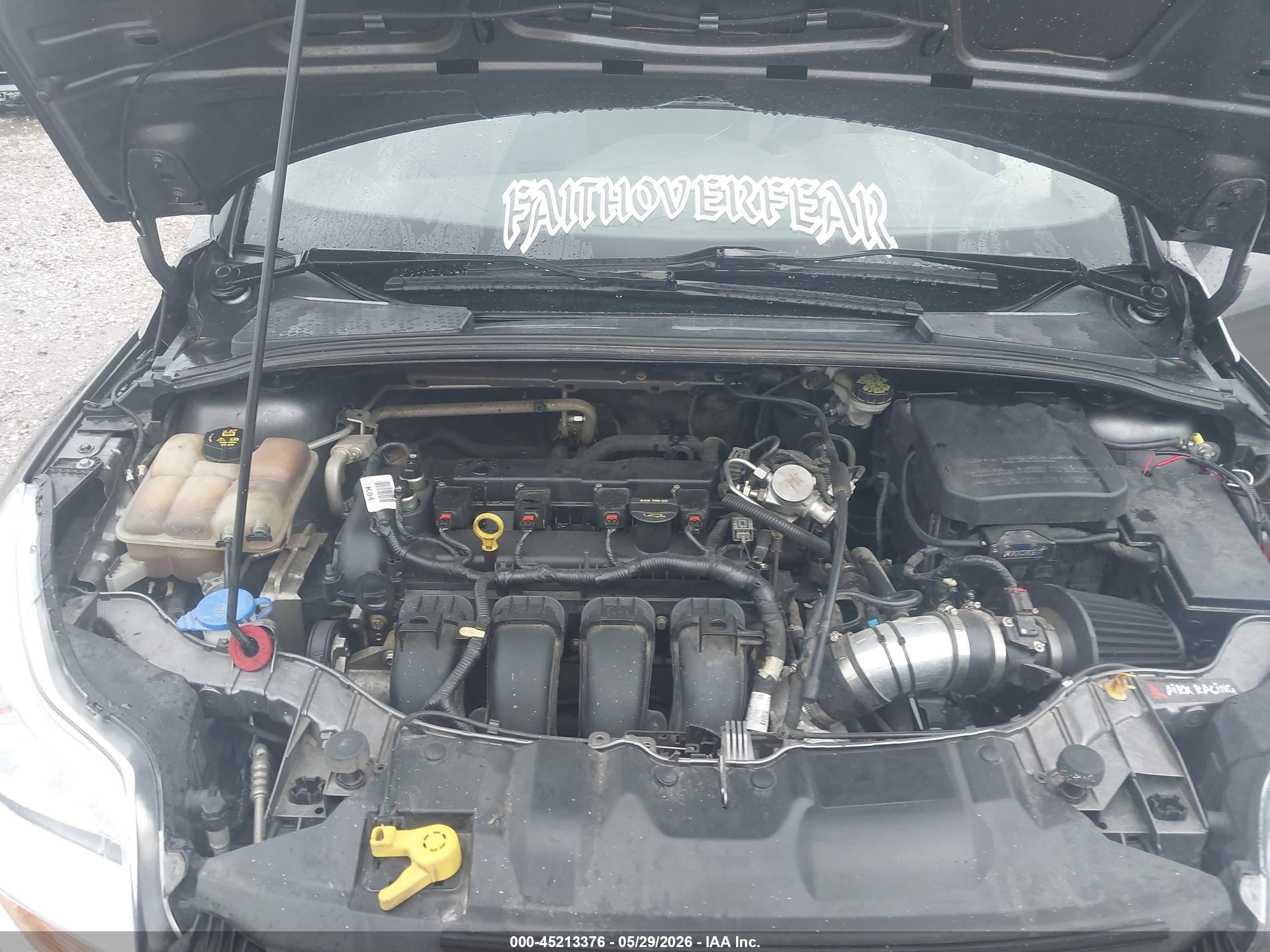 2014 Ford Focus Se Gray vin: 1FADP3K26EL288079