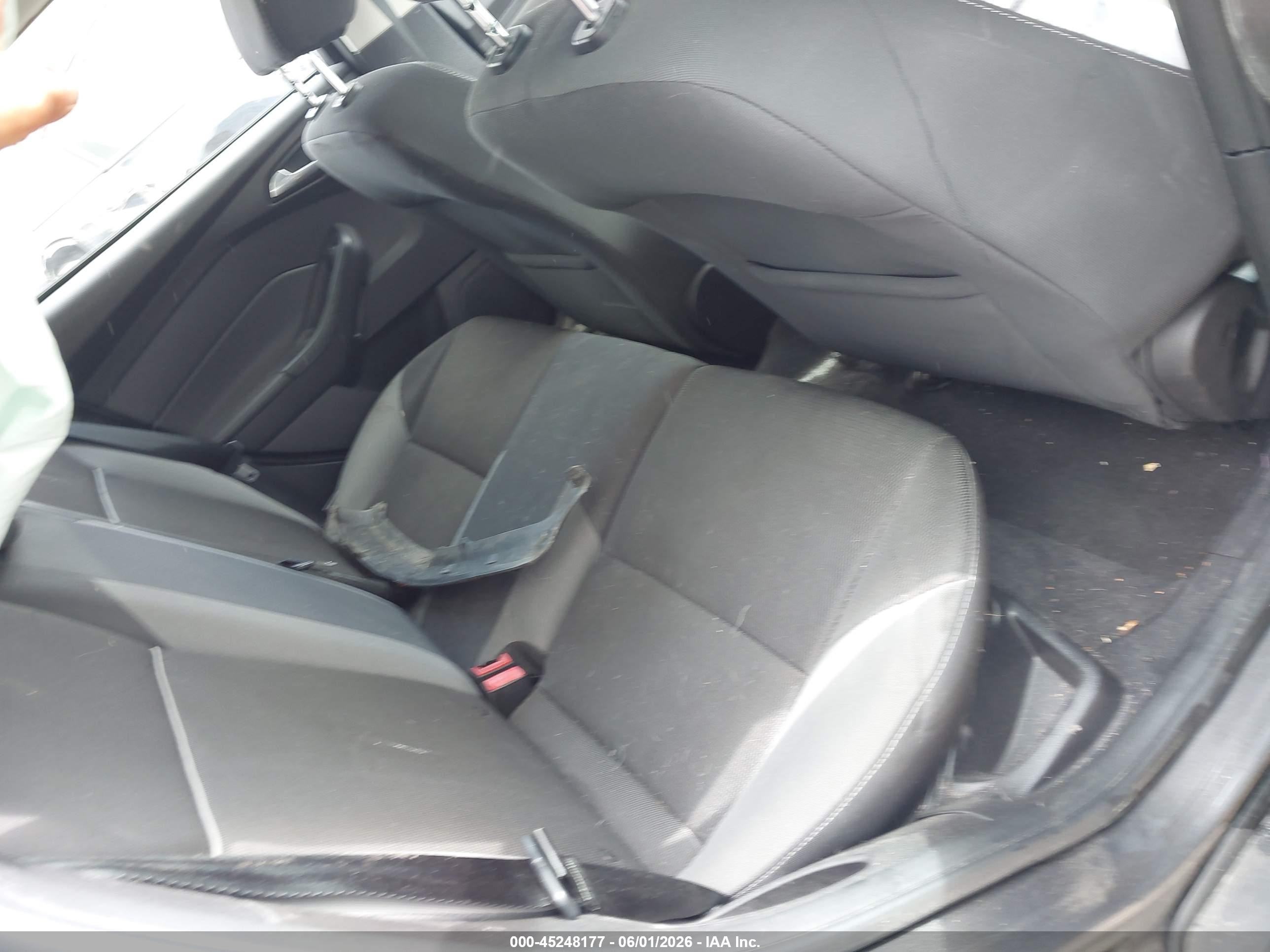2014 Ford Focus Se Gray vin: 1FADP3K26EL313496