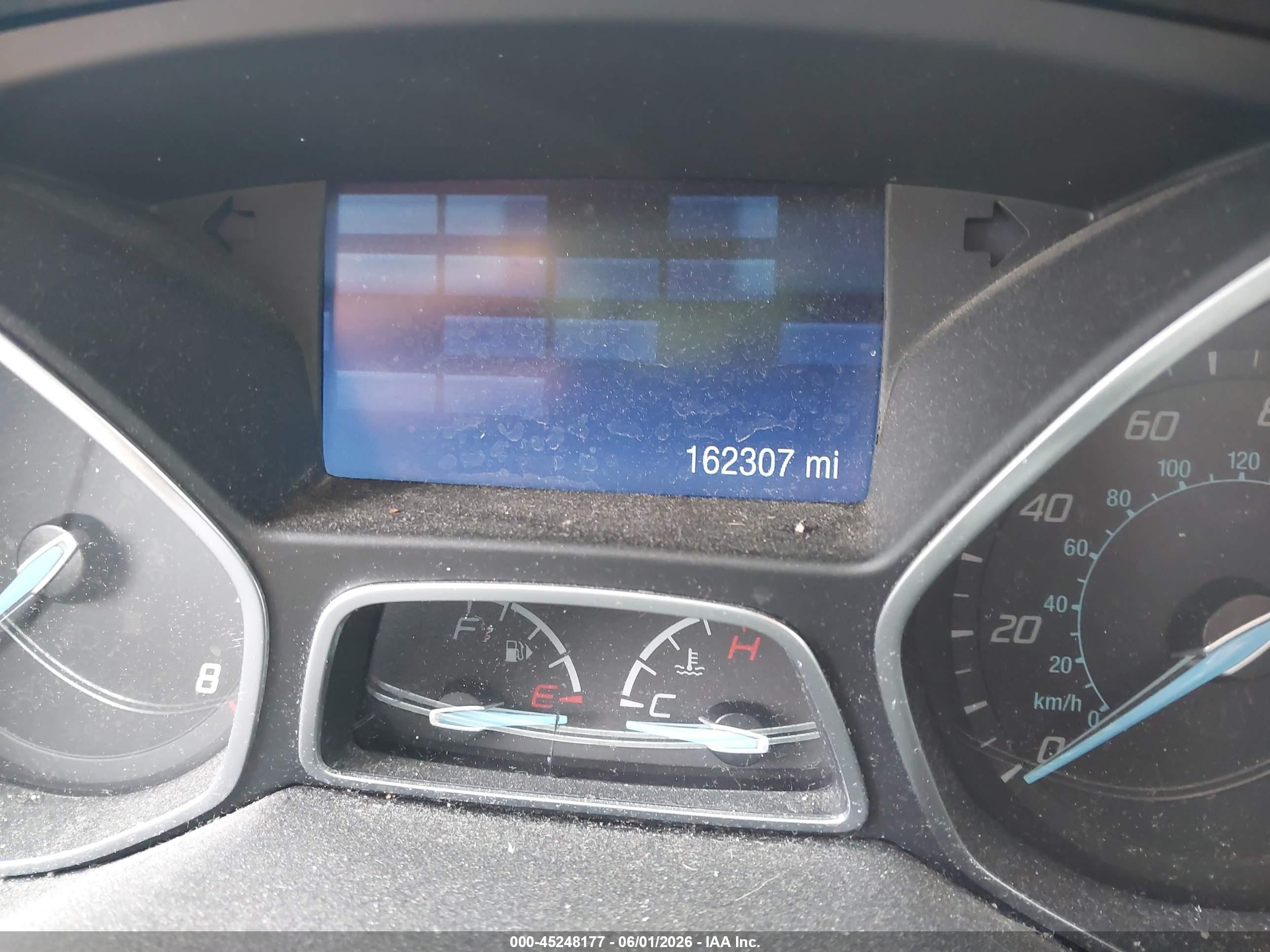 2014 Ford Focus Se Gray vin: 1FADP3K26EL313496
