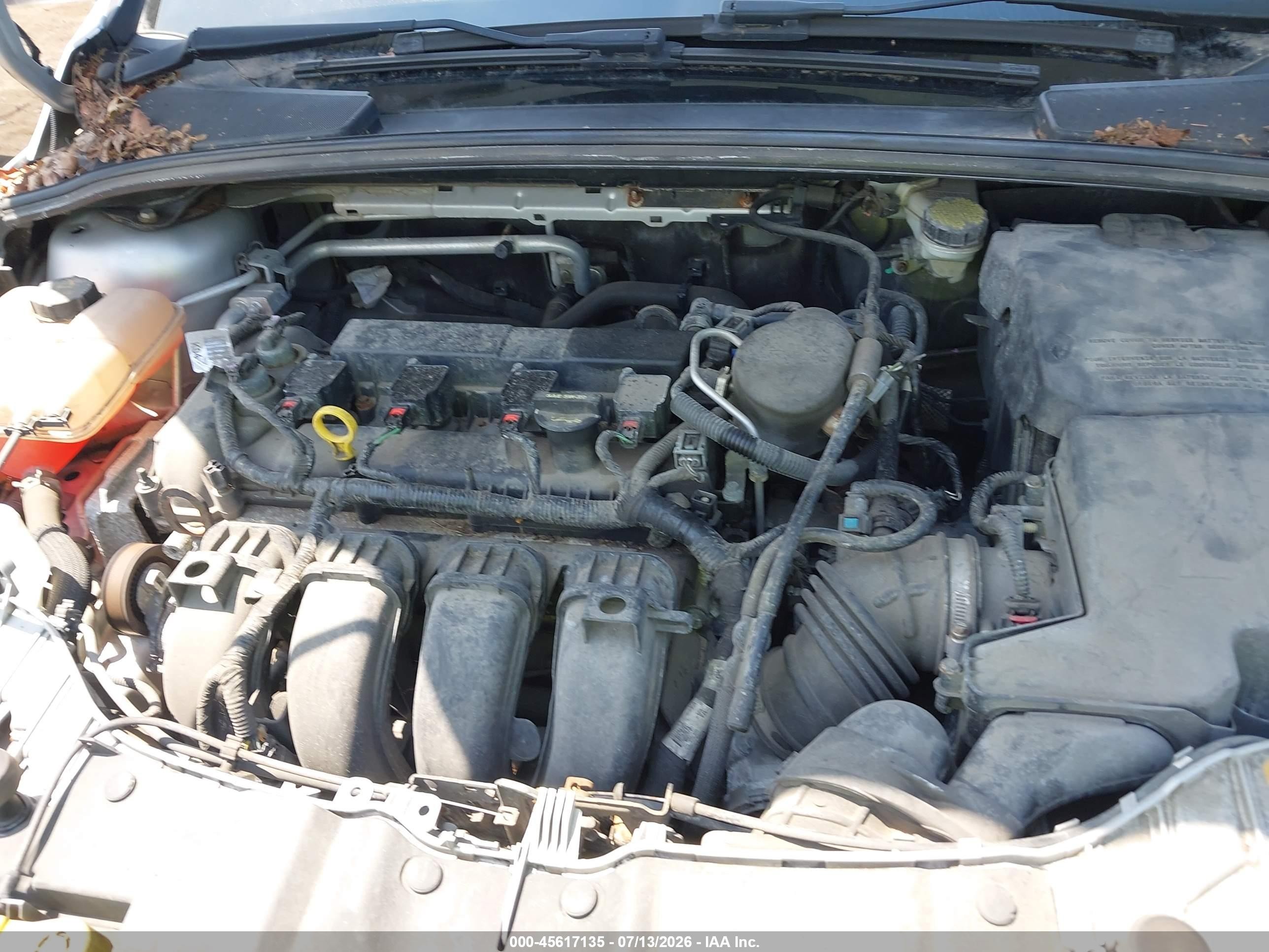 2014 Ford Focus Se Silver vin: 1FADP3K26EL371575