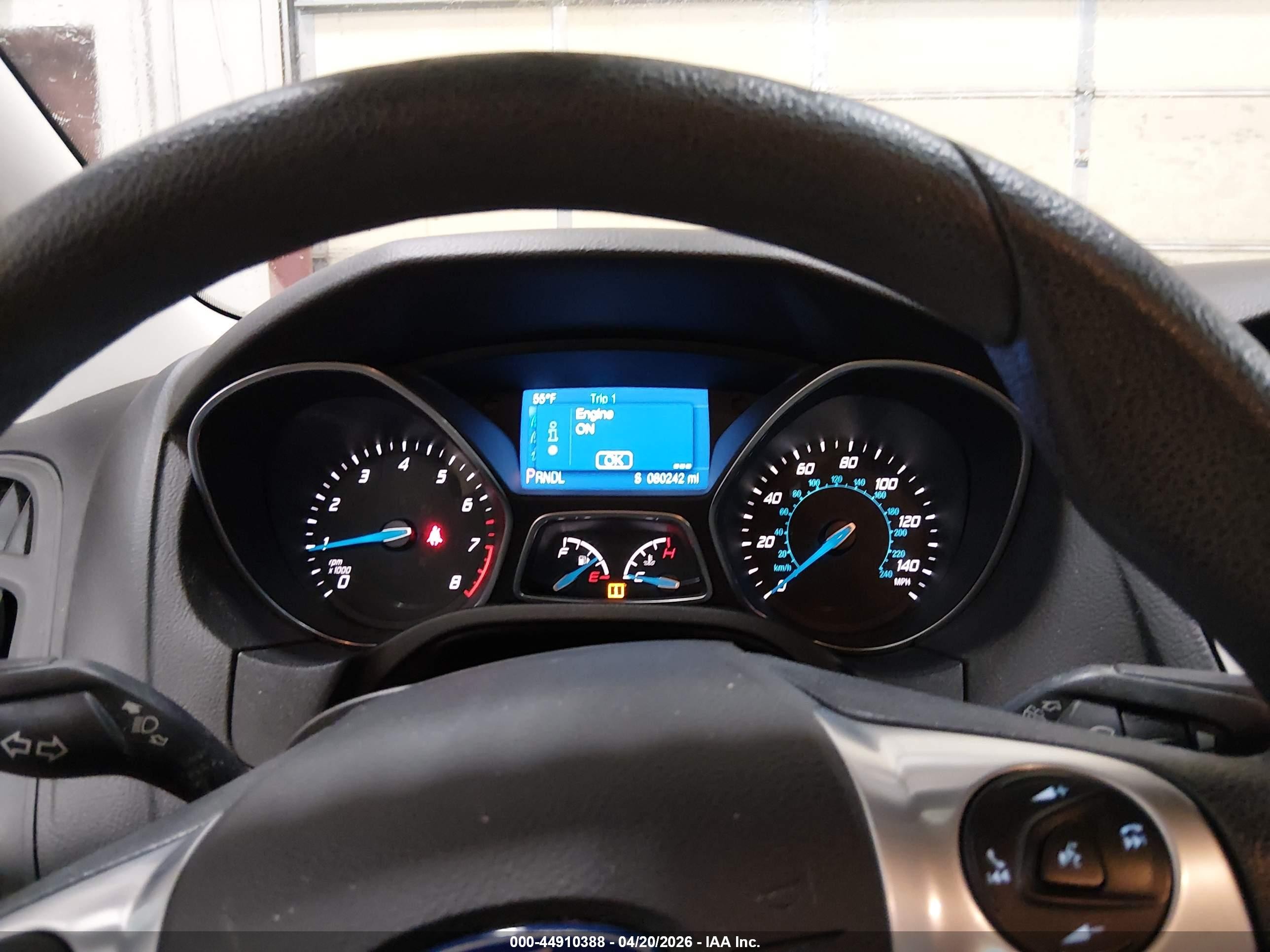 2014 Ford Focus Se Red vin: 1FADP3K26EL373875