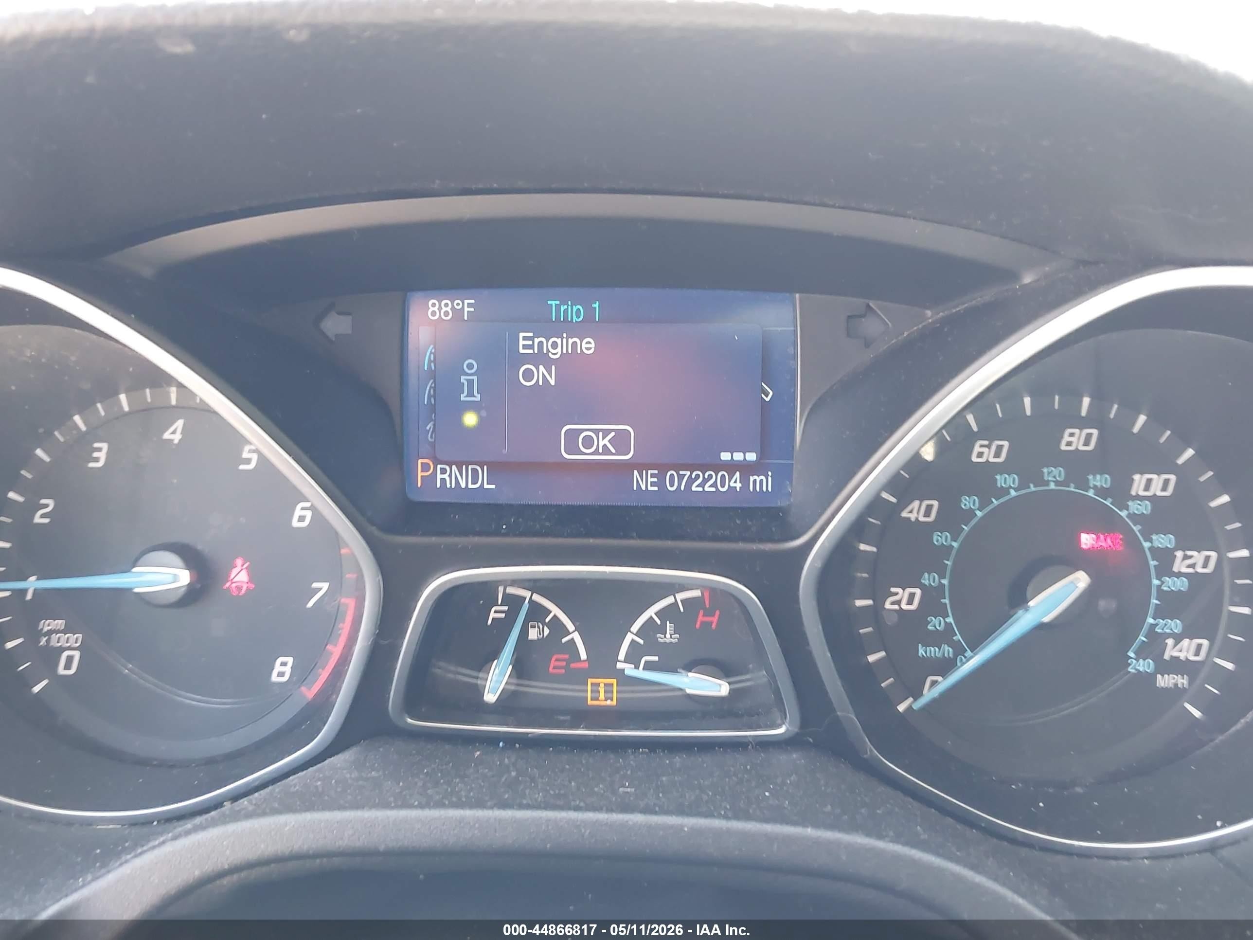 2014 Ford Focus Se Бордовый vin: 1FADP3K26EL453953