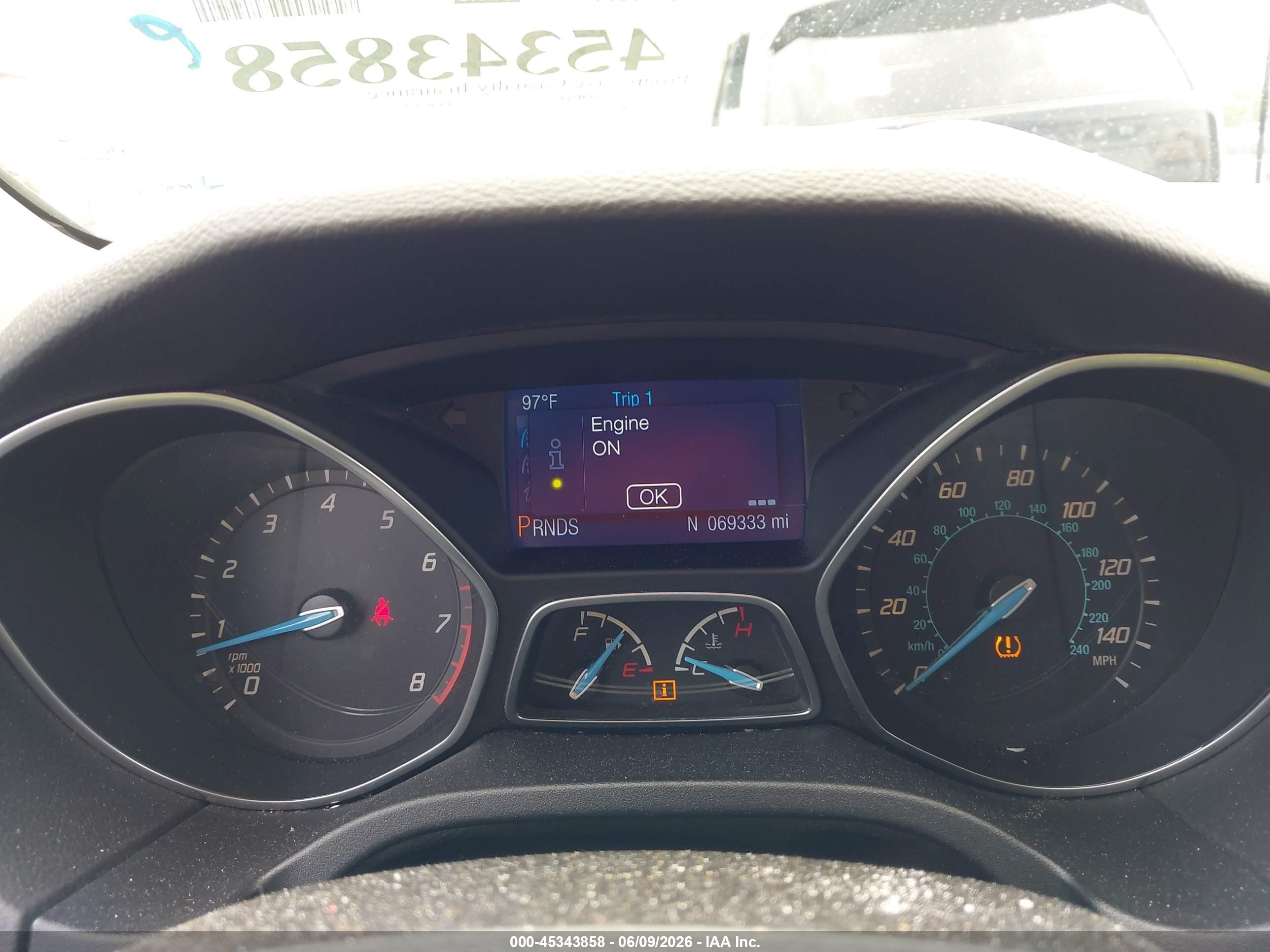 2014 Ford Focus Se Silver vin: 1FADP3K26EL455301