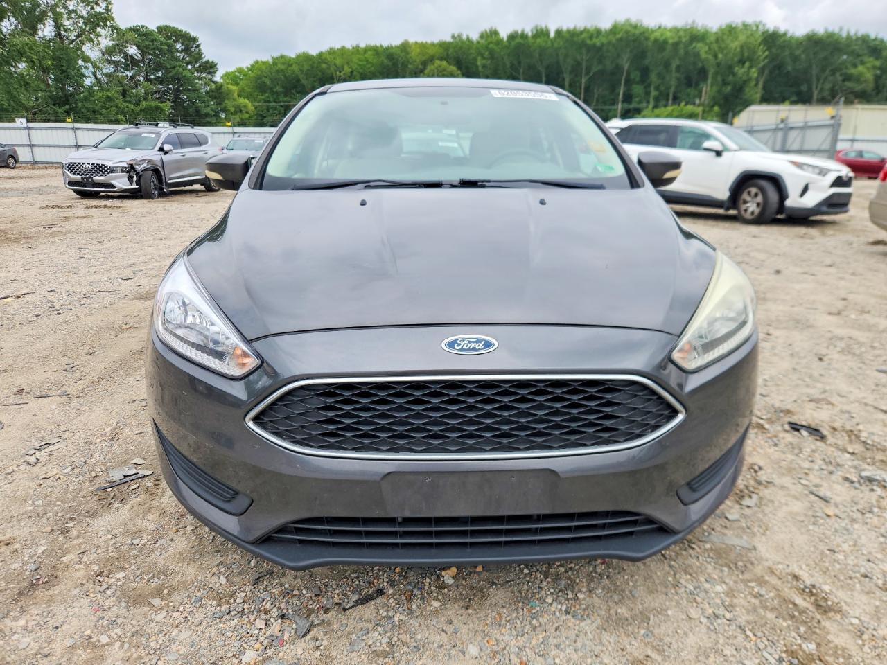 2015 Ford Focus Se Gray vin: 1FADP3K26FL200164