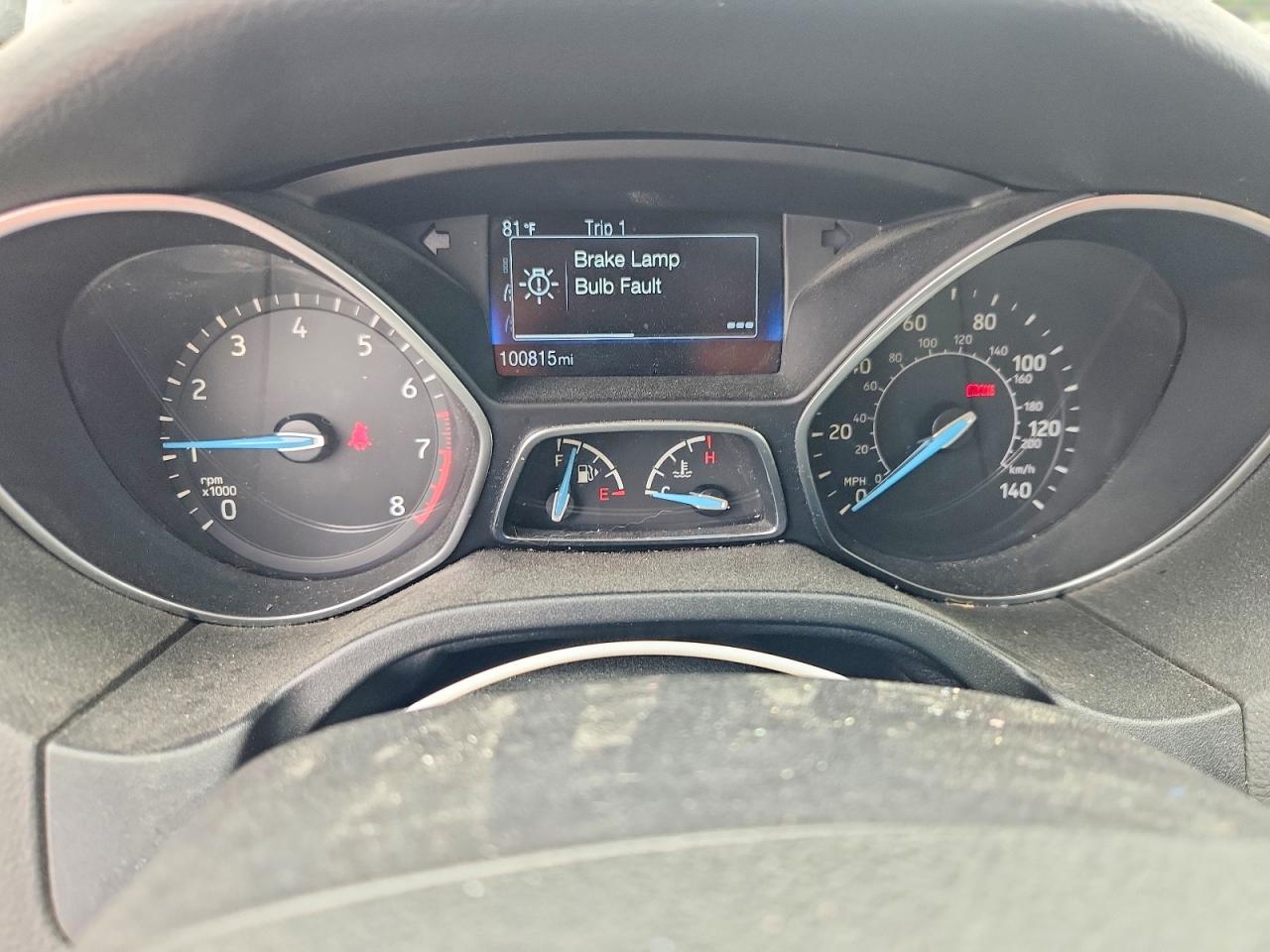 2015 Ford Focus Se Gray vin: 1FADP3K26FL200164