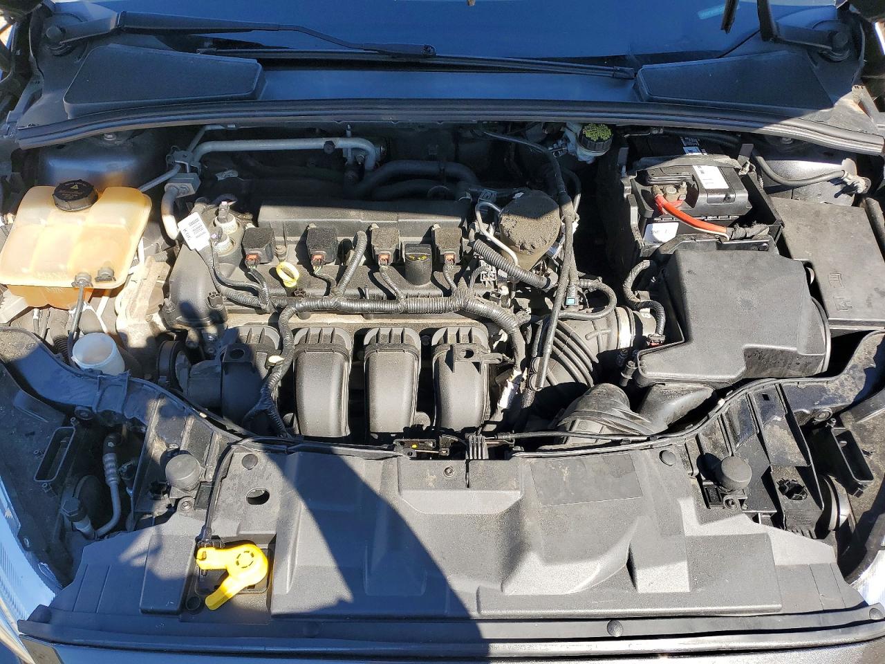 2015 Ford Focus Se Gray vin: 1FADP3K26FL222777