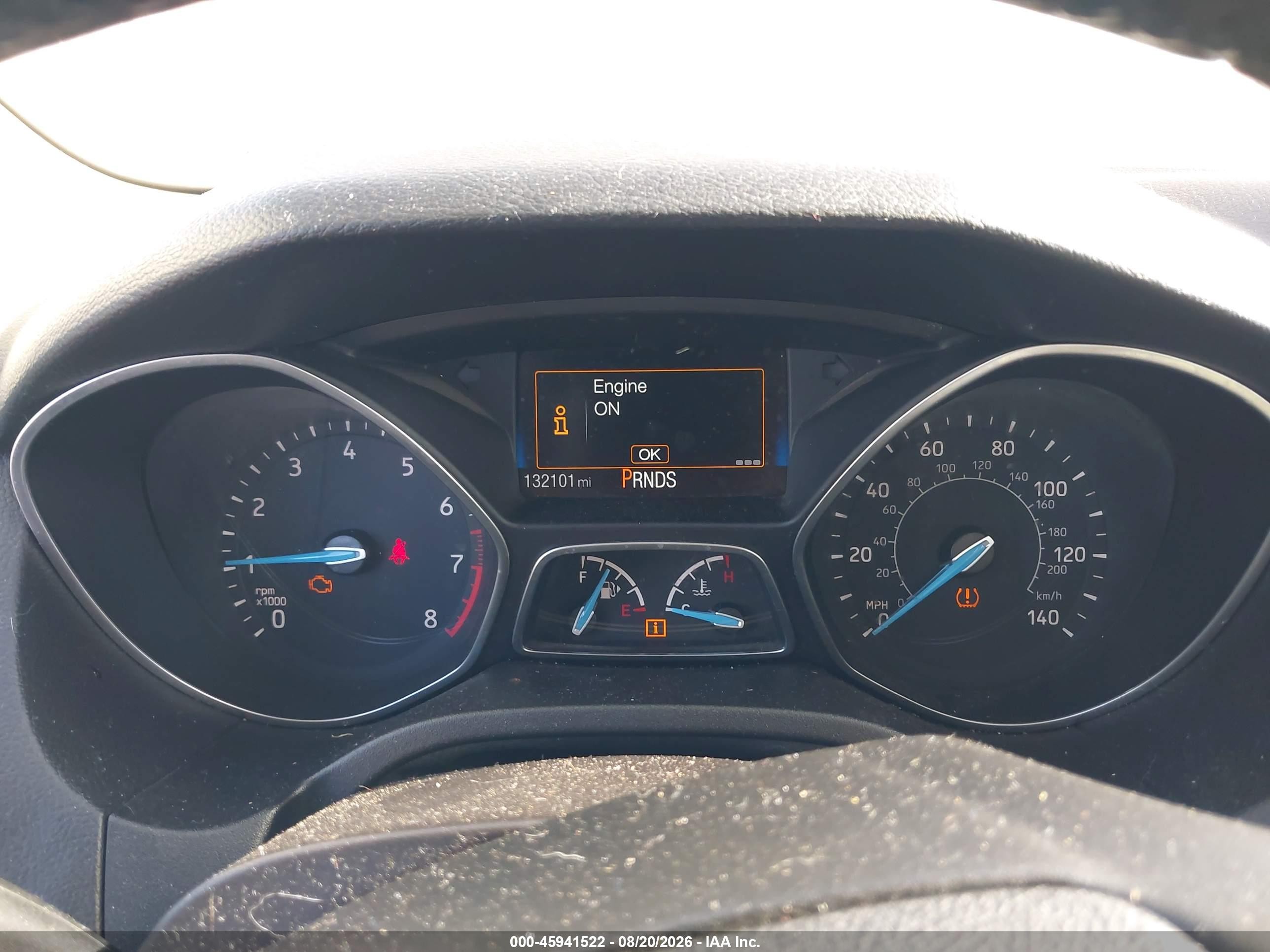 2015 Ford Focus Se Gray vin: 1FADP3K26FL324418