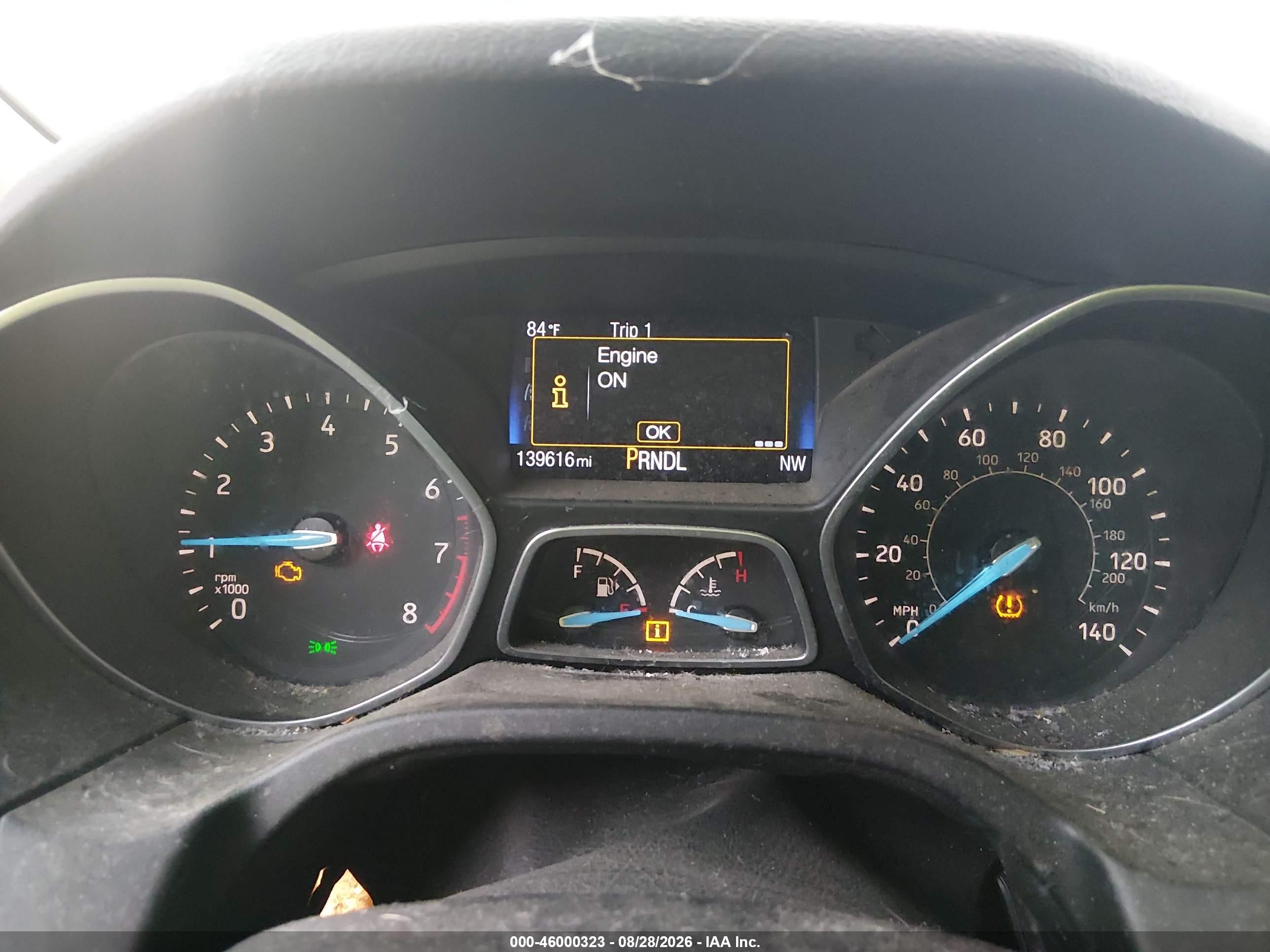 2015 Ford Focus Se Blue vin: 1FADP3K26FL347715