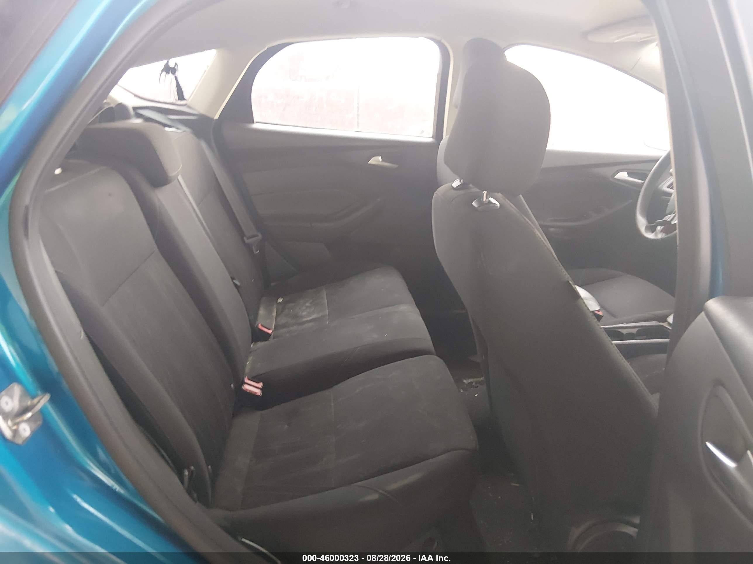 2015 Ford Focus Se Blue vin: 1FADP3K26FL347715